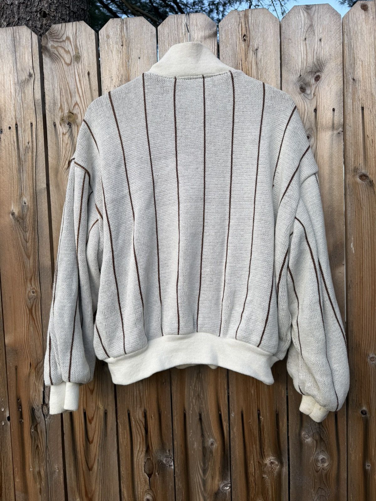 NFL Vintage Cleveland Browns Cliff Engle Football Knit Zip Large Size US L / EU 52-54 / 3 - 6 Thumbnail