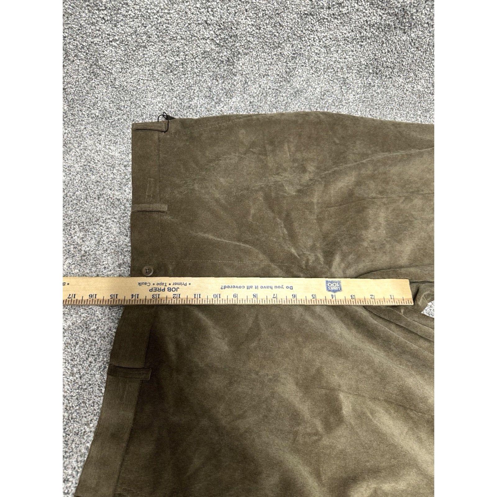Vintage Line Naturale Pants Mens 40R 90s Vintage Pleated Ribbed Minimalist Brown Dress Pants Mens 90s Nature Size US 40 / EU 56 - 7 Thumbnail