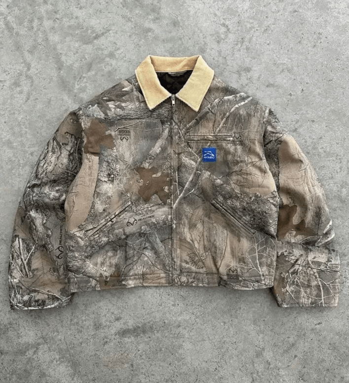 Y2K Vintage oversized Men Jacket