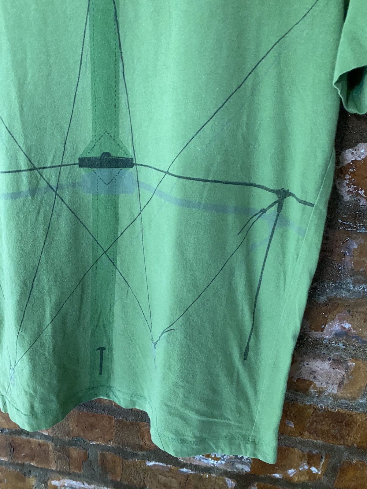 Hussein Chalayan 2000s Hussein Chalayan Bondage Hanes safety tee Size US M / EU 48-50 / 2 - 6 Thumbnail