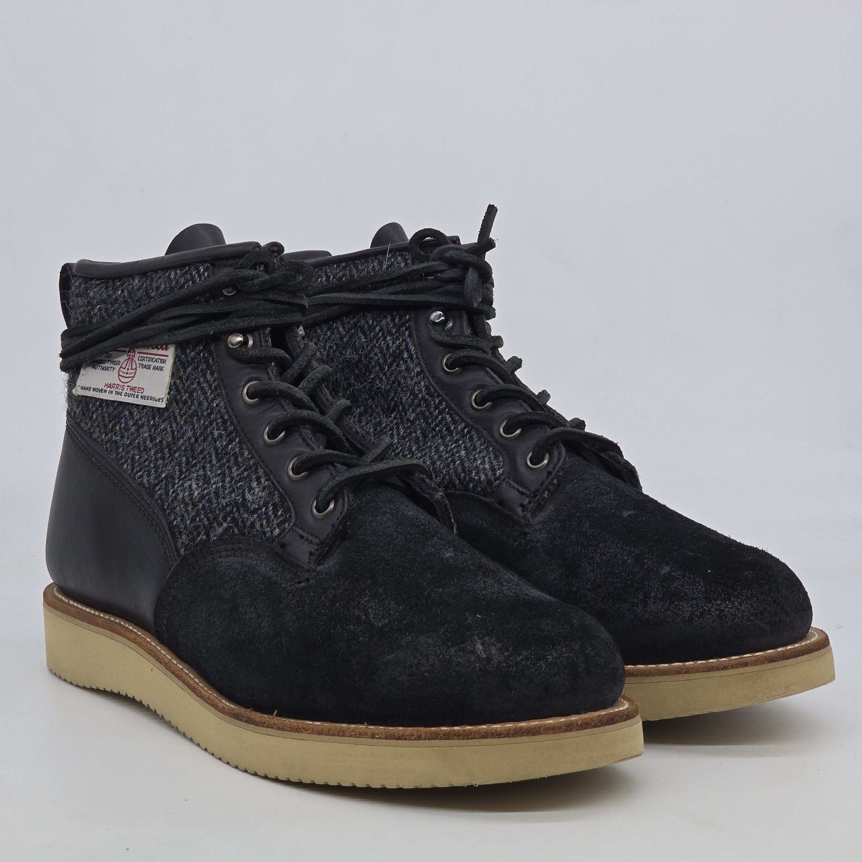 Viberg for Izzue - AW12 Scout Boots "Harris Tweed"