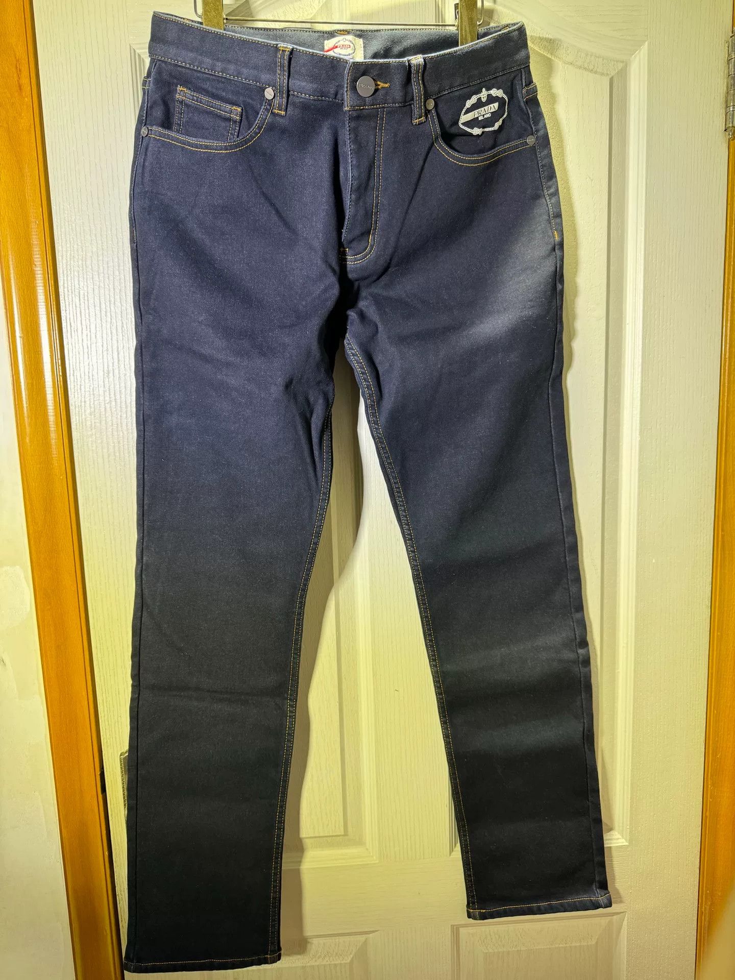 Prada Prada Men's Winter Fleece Jeans Size US 33 - 1 Thumbnail