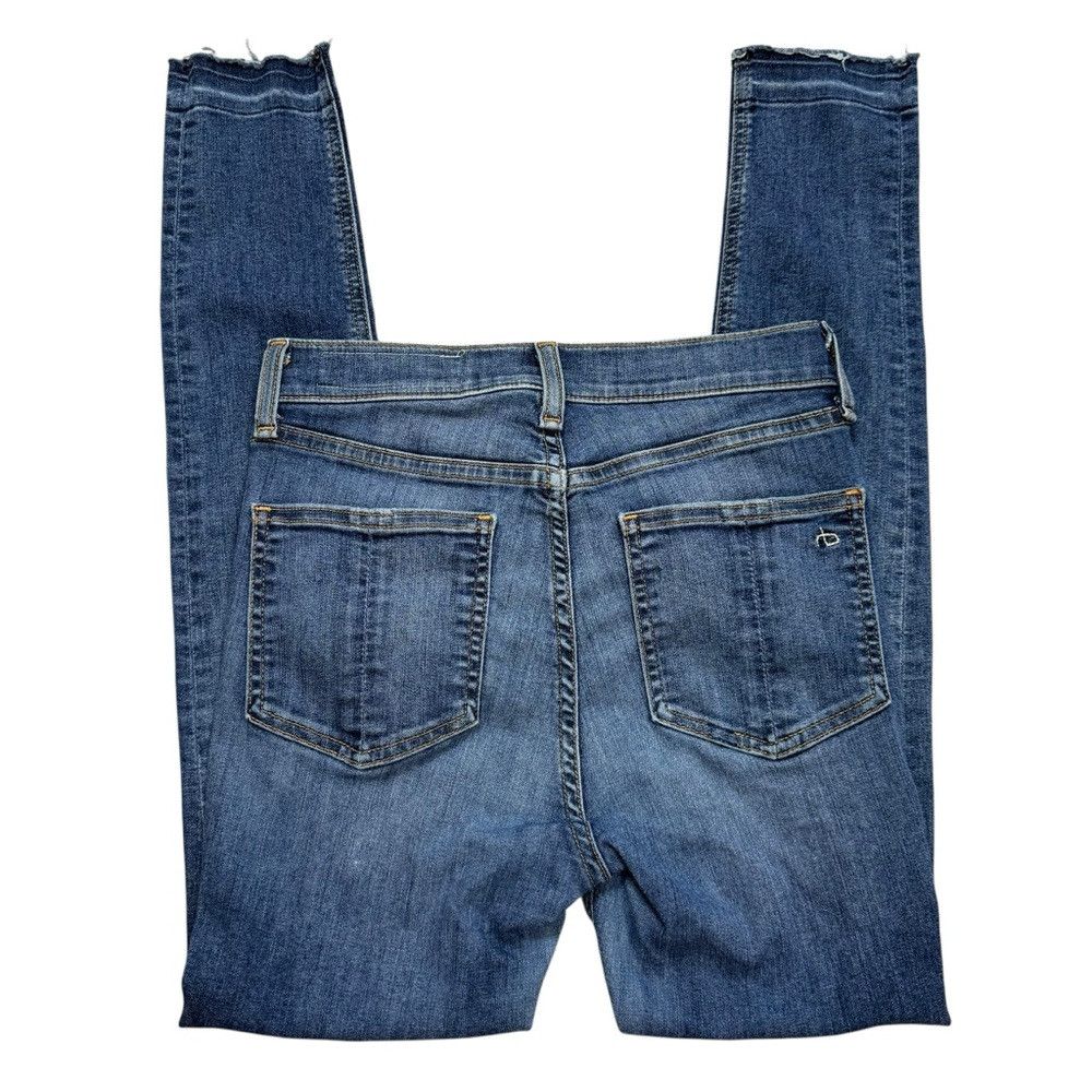 Rag & Bone rag & bone High-Rise Ankle Skinny Jeans in Clean Lily Dale Size 25" / US 0 / IT 36 - 4 Thumbnail