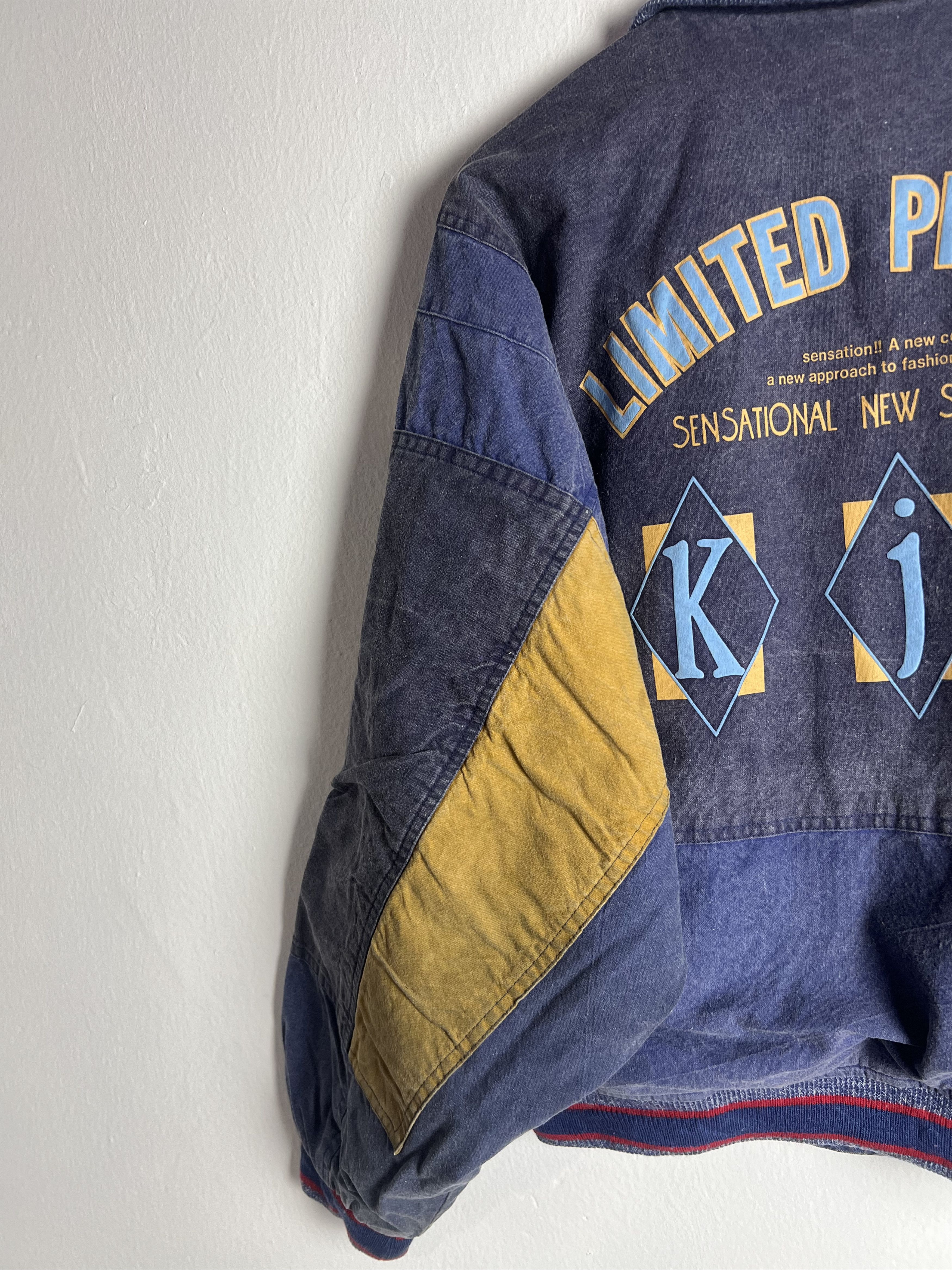 Japanese Brand Vintage KJC Limited Pressing Bomber Jacket Size US M / EU 48-50 / 2 - 12 Thumbnail