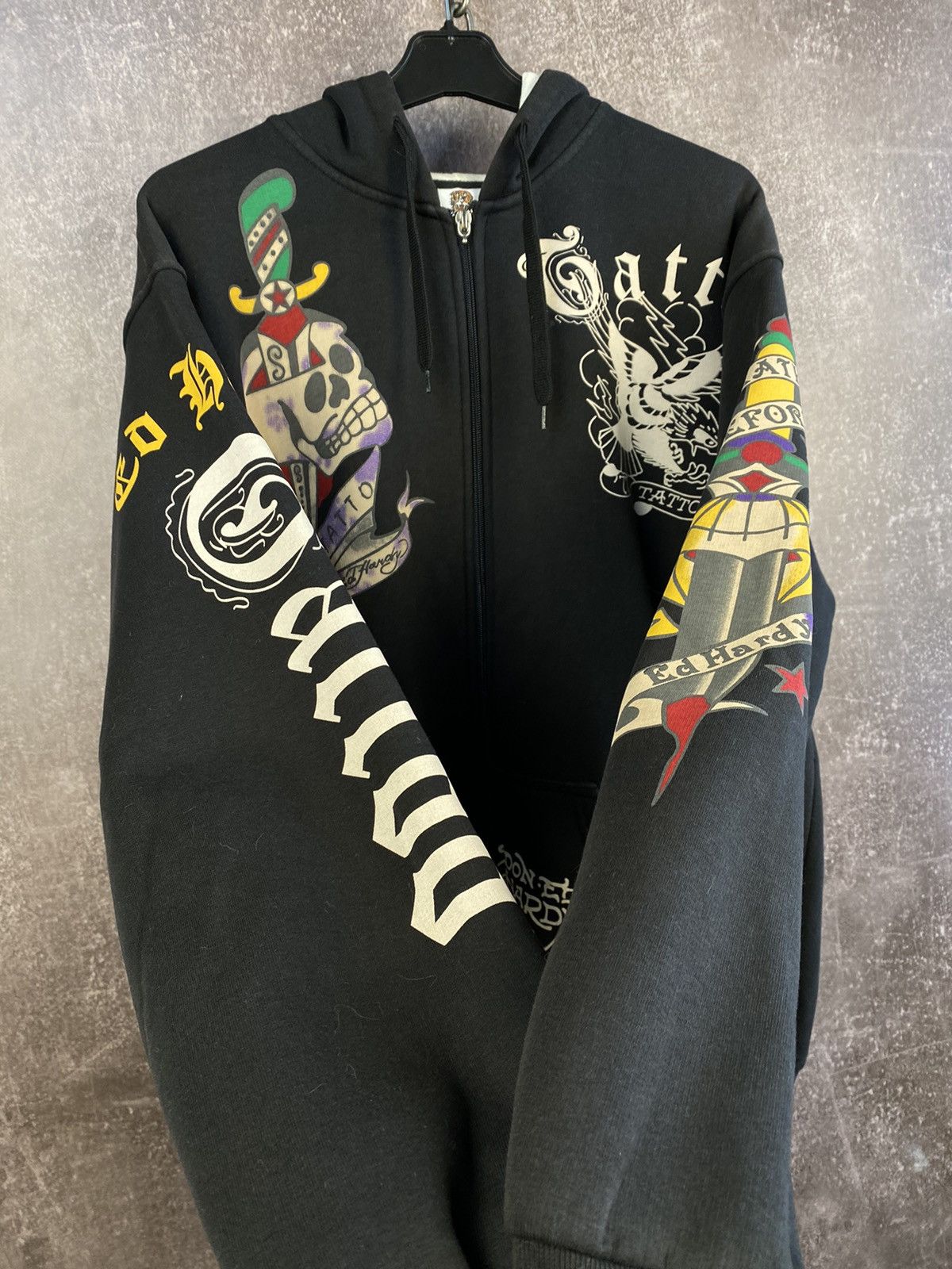 Christian Audigier Vintage Ed Hardy Hoodie Christian Audigier Really Point Size US XL / EU 56 / 4 - 5 Thumbnail
