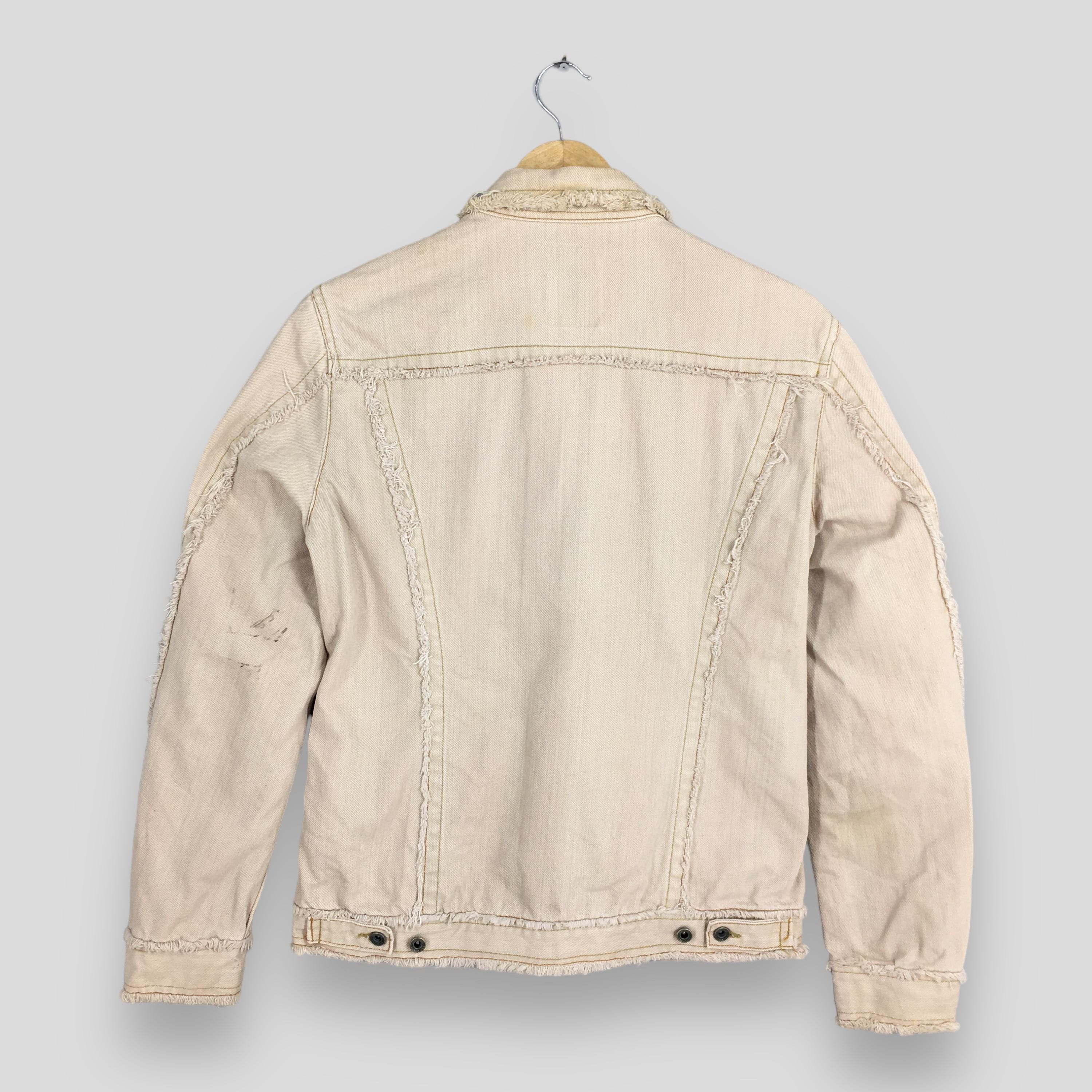 Le Grande Bleu (L.G.B.) Vintage Nicole Club Japan Distressed Denim Jacket Small Size US S / EU 44-46 / 1 - 7 Thumbnail