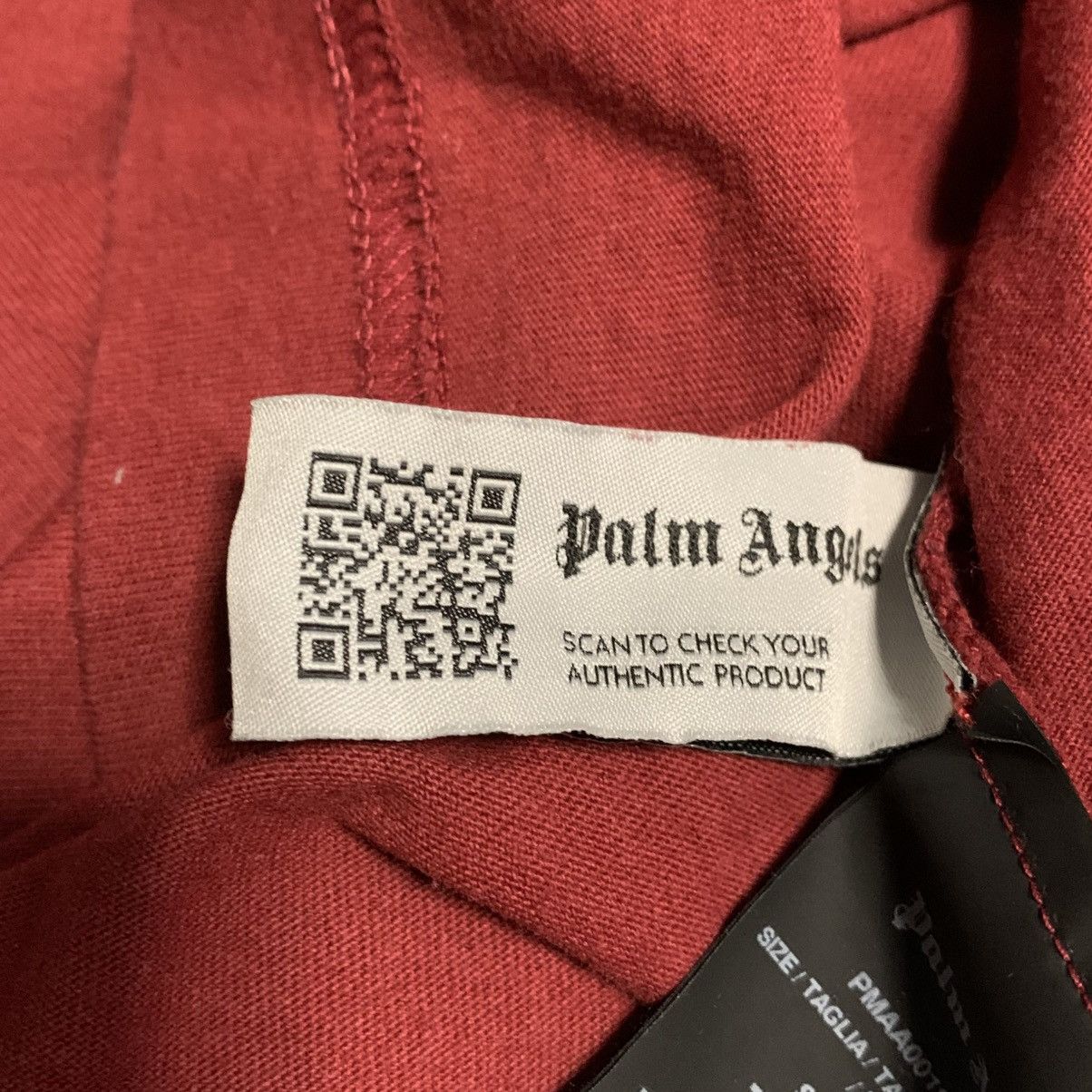 Palm Angels Palm Angels XL Bear Classic Burgundy Tee Size US XL / EU 56 / 4 - 6 Thumbnail