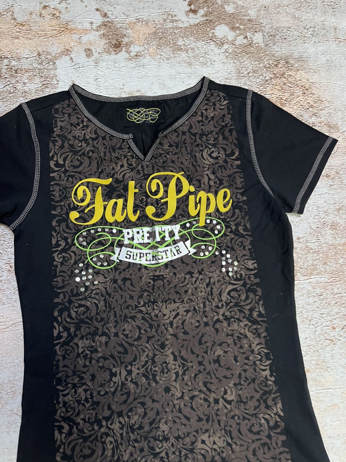 Vintage Fat pipe vintage logo t shirt Size S / US 4 / IT 40 - 3 Thumbnail