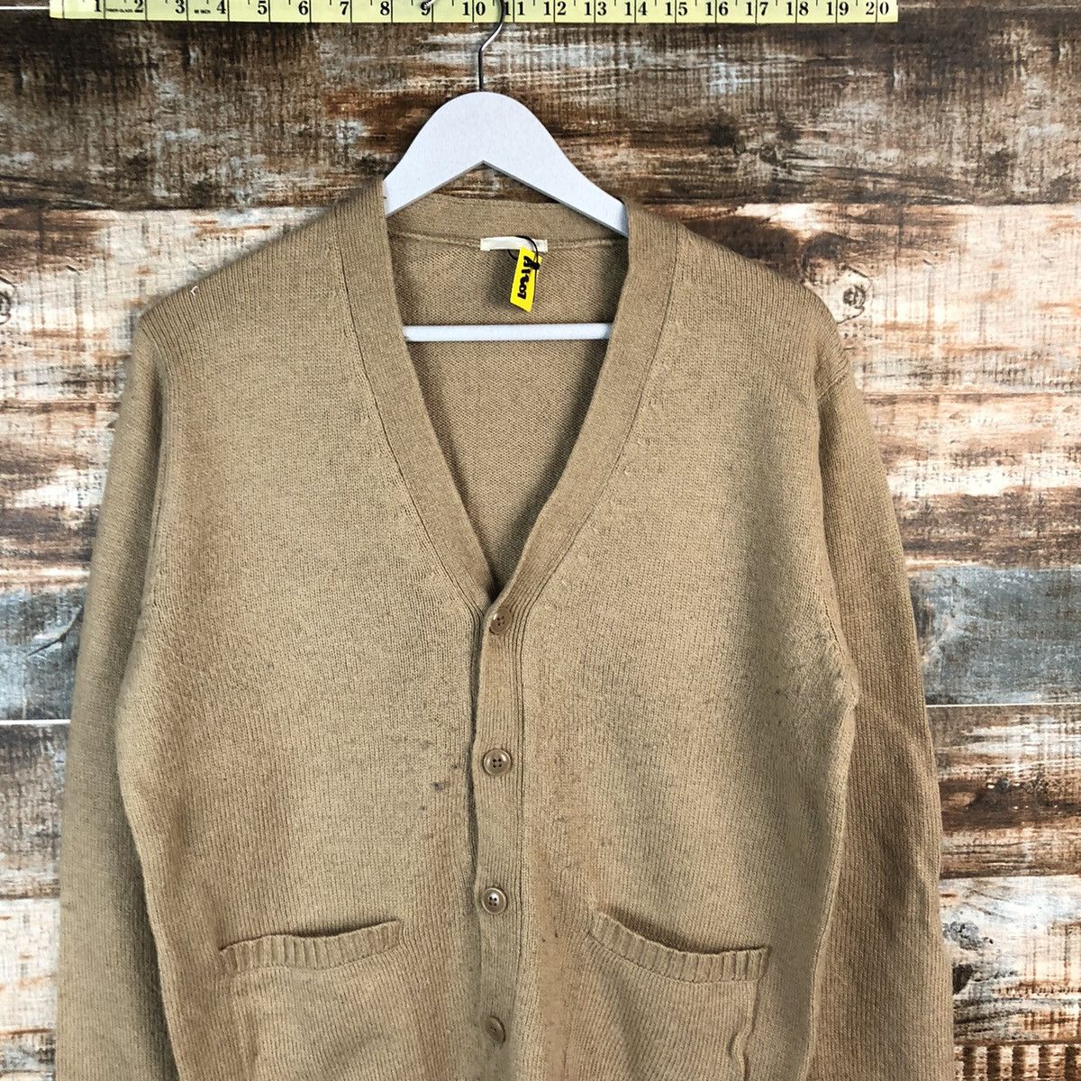 GU GU Brown Cardigan japan vintage Knitwear #A1807 Size US S / EU 44-46 / 1 - 5 Thumbnail