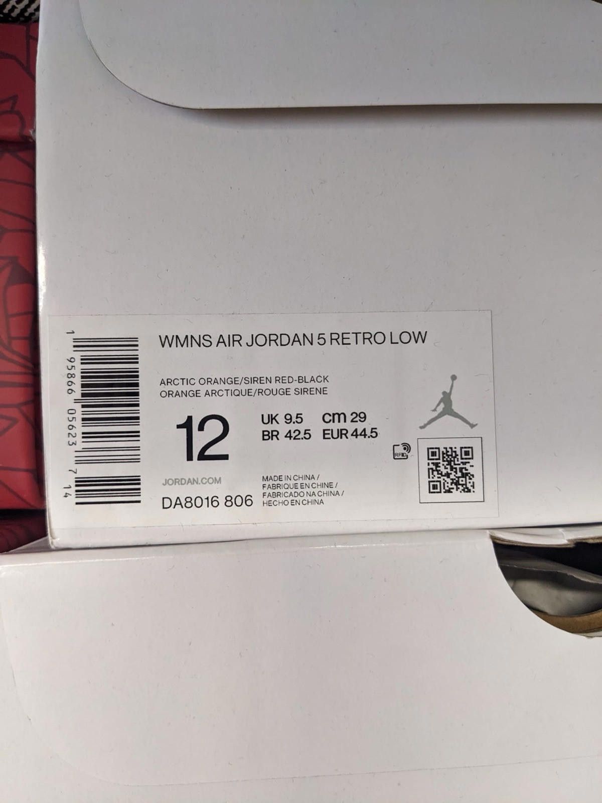 Designer WMNS Air Jordan 5 Retro Low Girls That Hoop DA8016 806 Size US 12 / IT 42 - 2 Thumbnail
