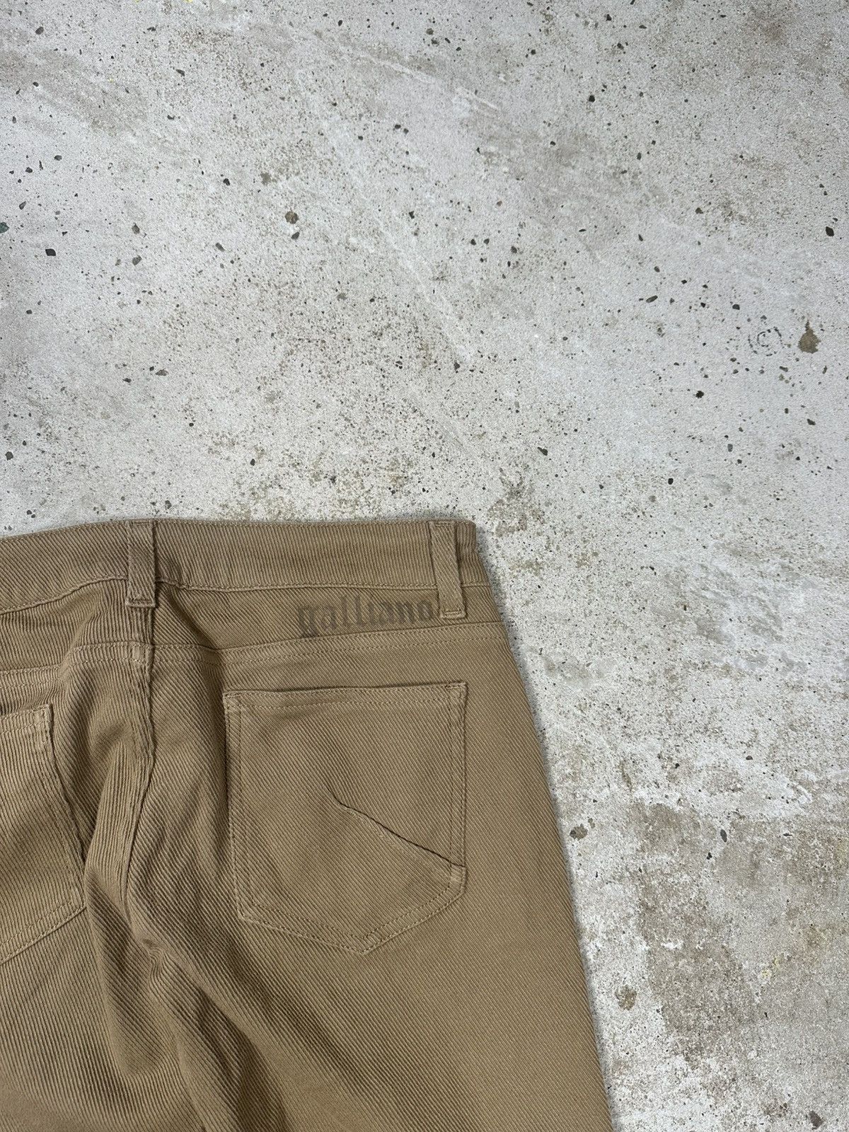 John Galliano Galliano Beige Tan Corduroy Pants Size 28" / US 6 / IT 42 - 17 Thumbnail