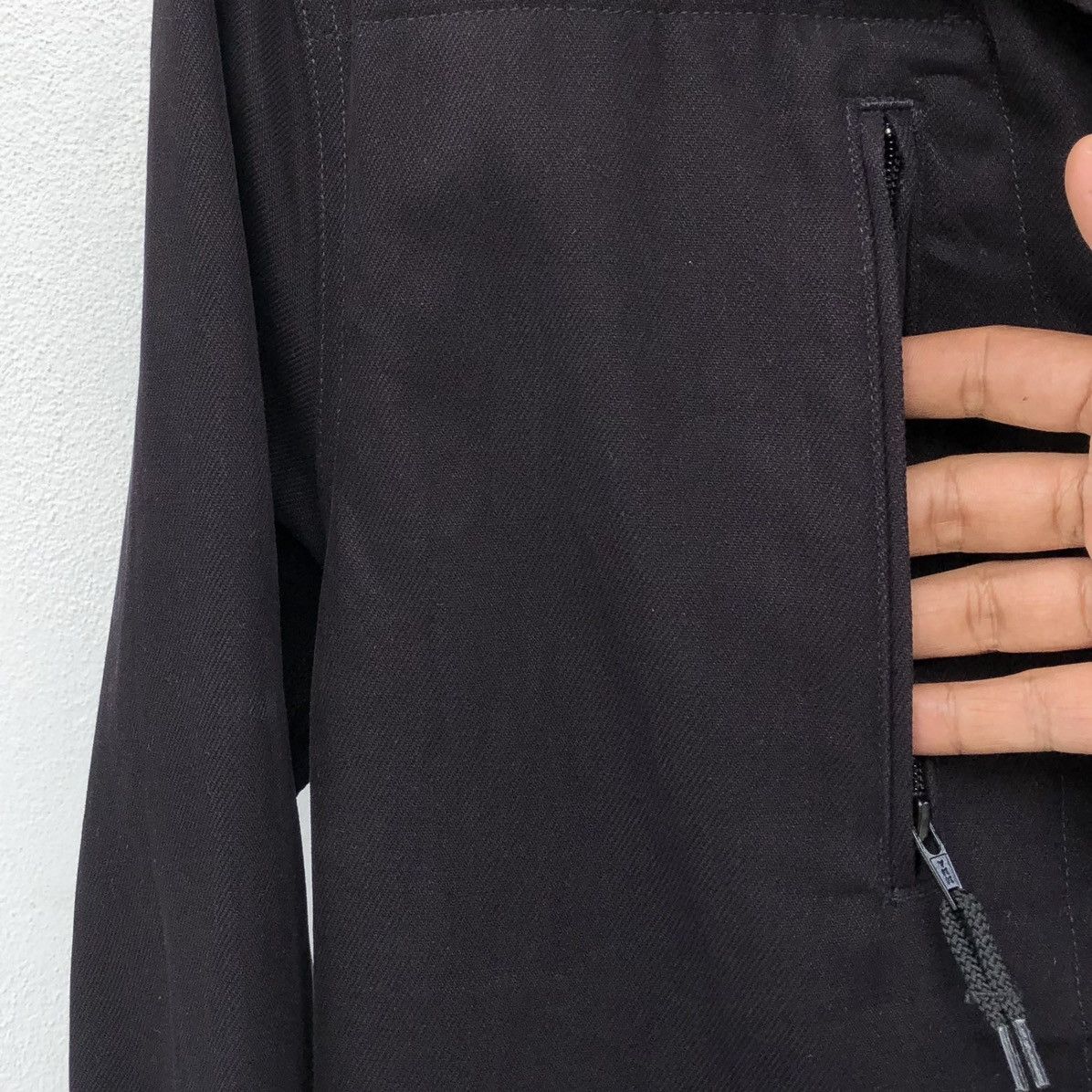 A.P.C. APC Men's Military Black Button Up Field Jacket Size US M / EU 48-50 / 2 - 12 Thumbnail
