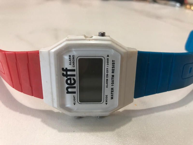 NEFF Neff men's white case plastic watch Size ONE SIZE - 1 Thumbnail