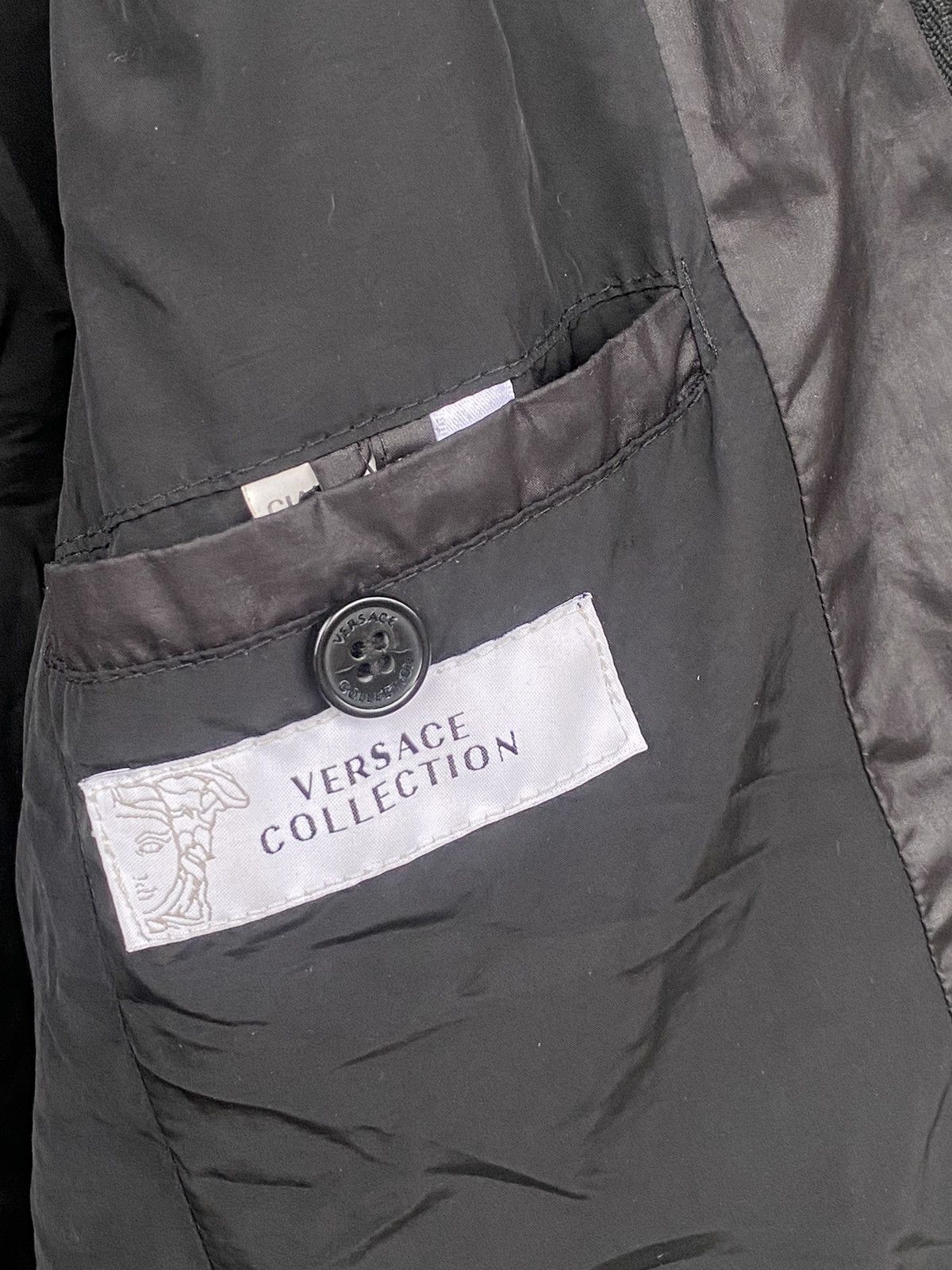 Versace 🖤Gianni Versace Collection Quilted Moto Jacket Size US S / EU 44-46 / 1 - 8 Thumbnail