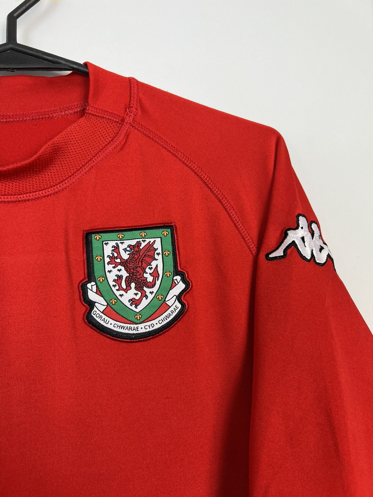 Kappa × Vintage Kappa Wales 2000/2002 Soccer Jersey Vintage Size US M / EU 48-50 / 2 - 2 Thumbnail