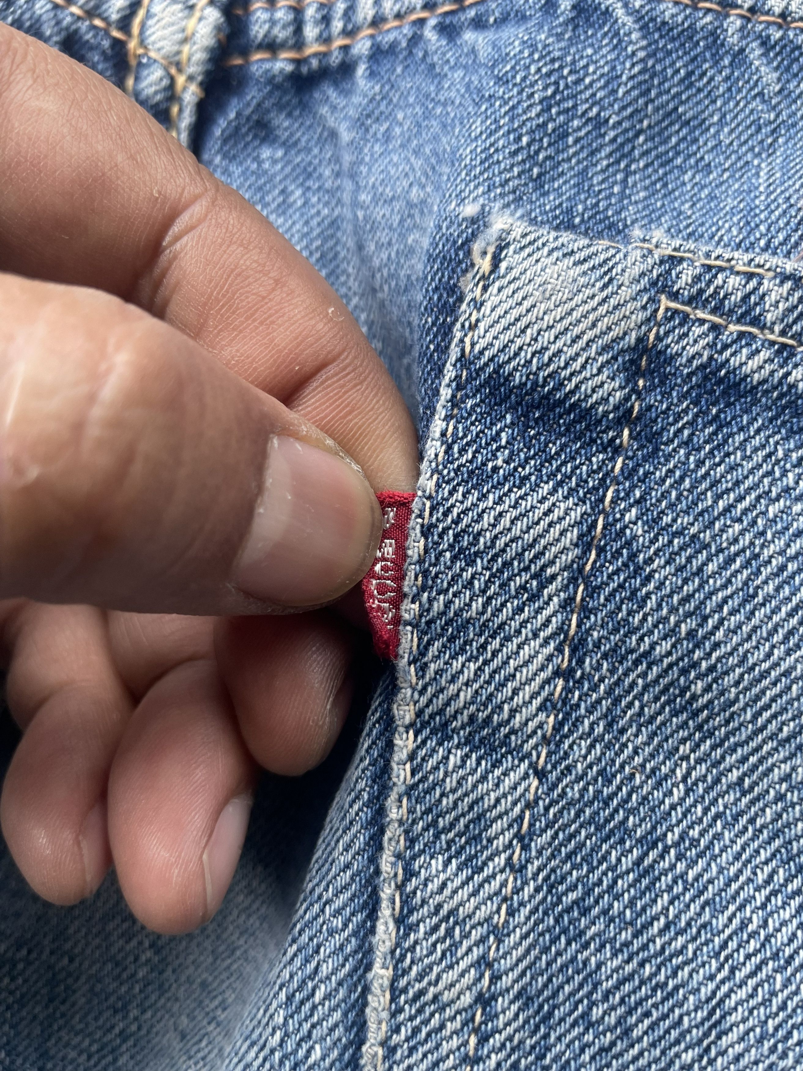 The Real McCoy's Vintage Joe Mccoy Selvedge Denim Size US 34 / EU 50 - 11 Thumbnail
