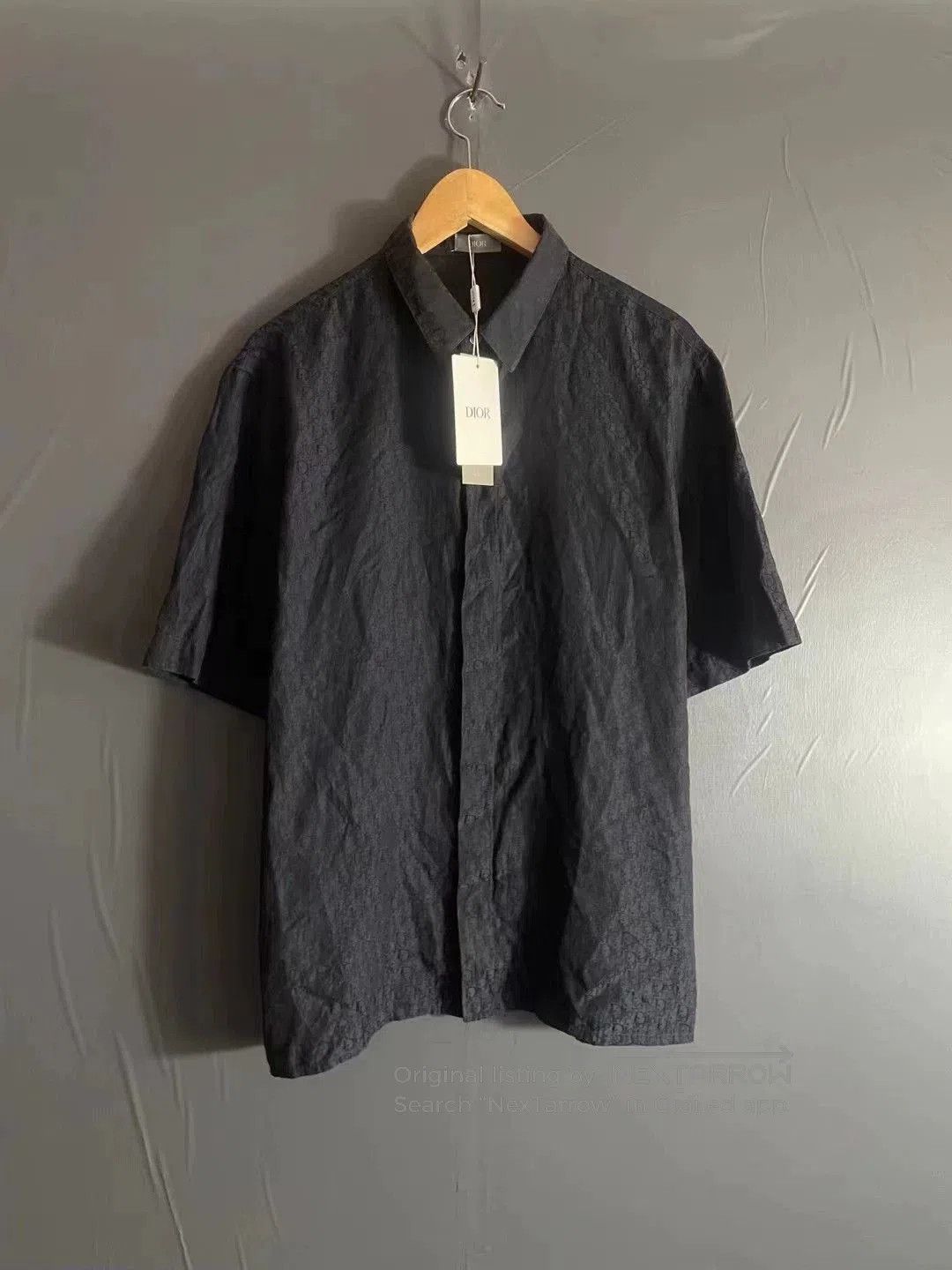 Dior dior full-print silk short sleeve shirt. Size US L / EU 52-54 / 3 - 1 Thumbnail