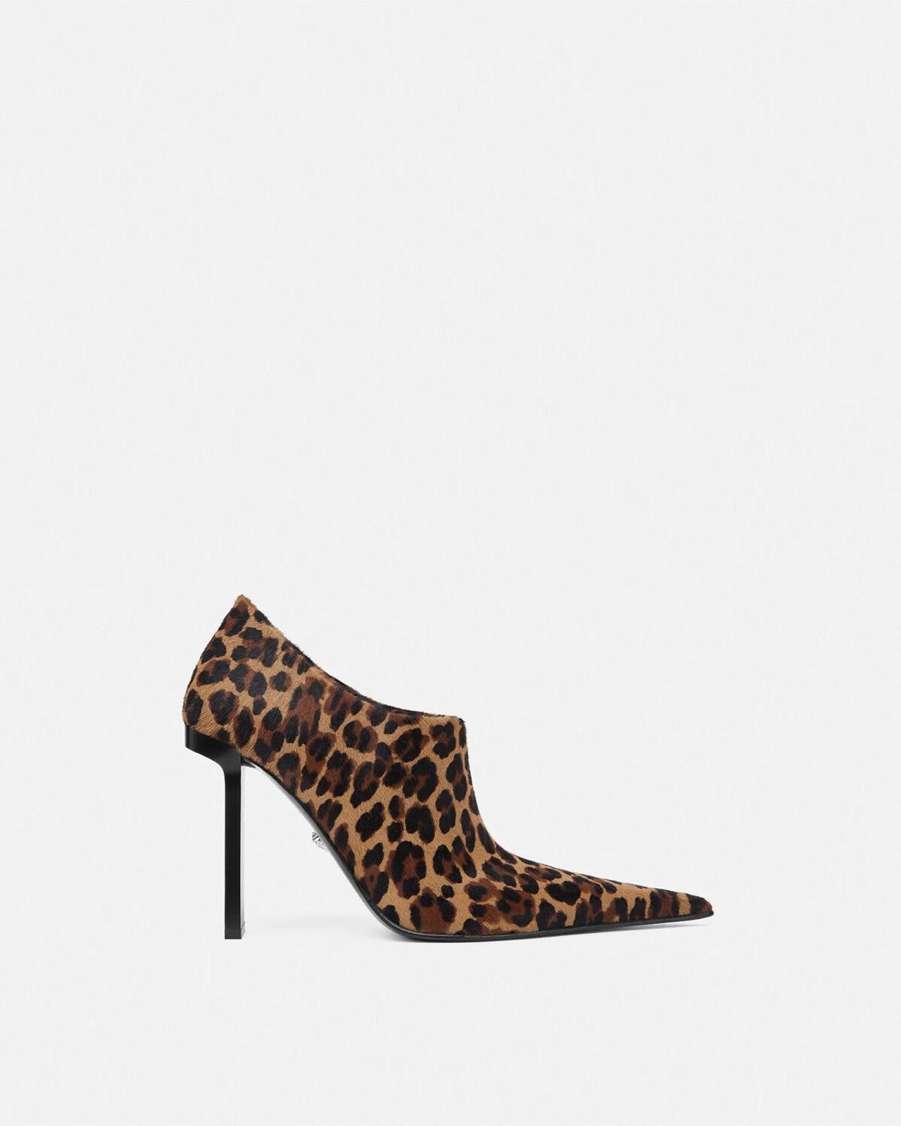 Versace Versace Leopard Slice Ankle Boots Size US 5 / IT 35 - 1 Thumbnail
