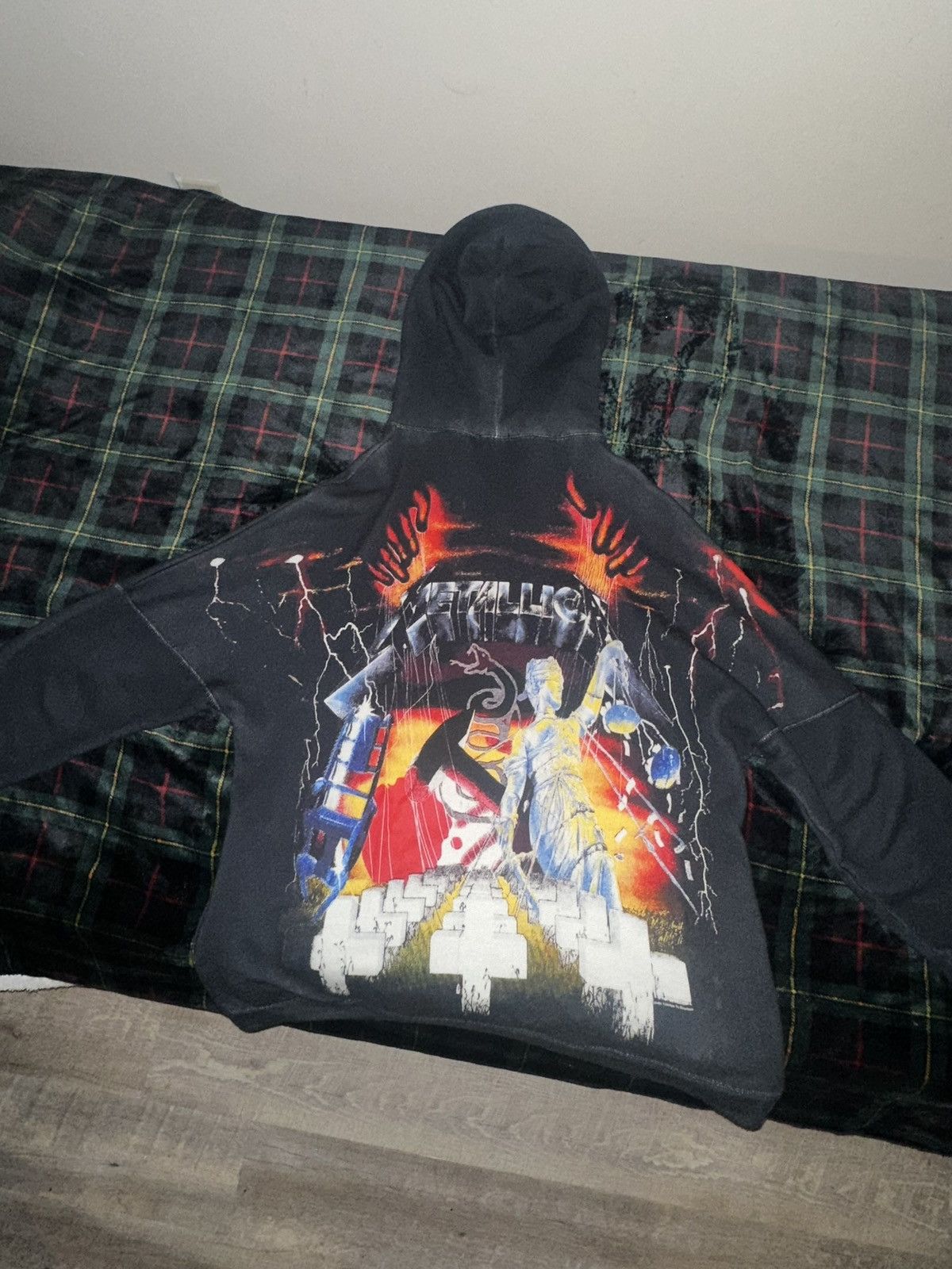 R13 R13 Metallica Oversized Hoodie Size US S / EU 44-46 / 1 - 2 Thumbnail