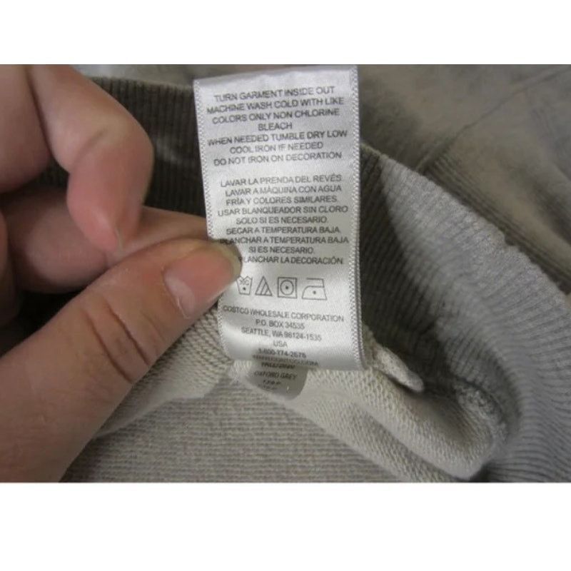 Champion Y2K Streetwear Minimalist Grey Crew Sweatshirt Champion M Size US M / EU 48-50 / 2 - 6 Thumbnail
