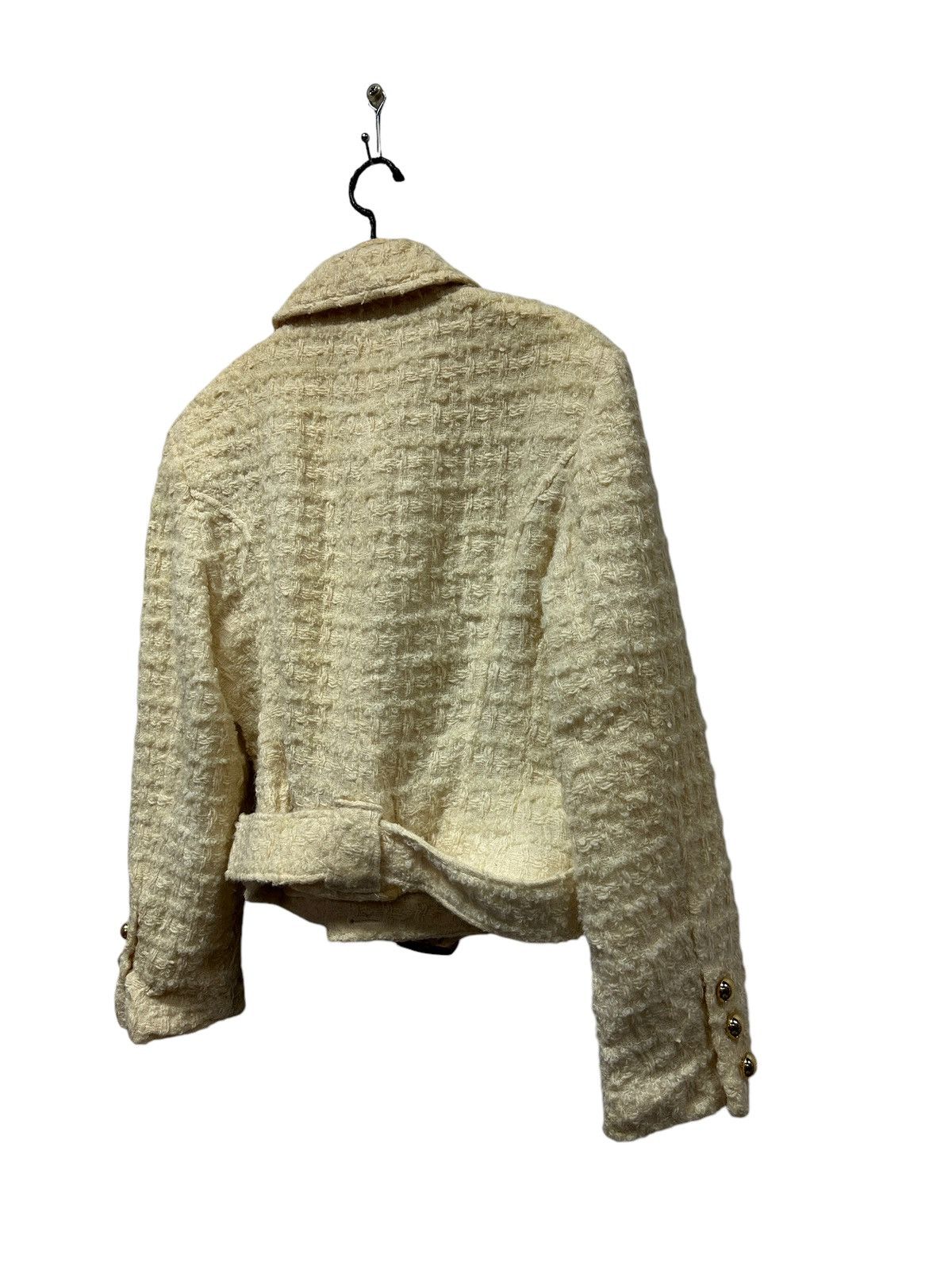 Hysteric Glamour 💥Vintage hysterics glamour tweed jacket with belts Size S / US 4 / IT 40 - 16 Thumbnail