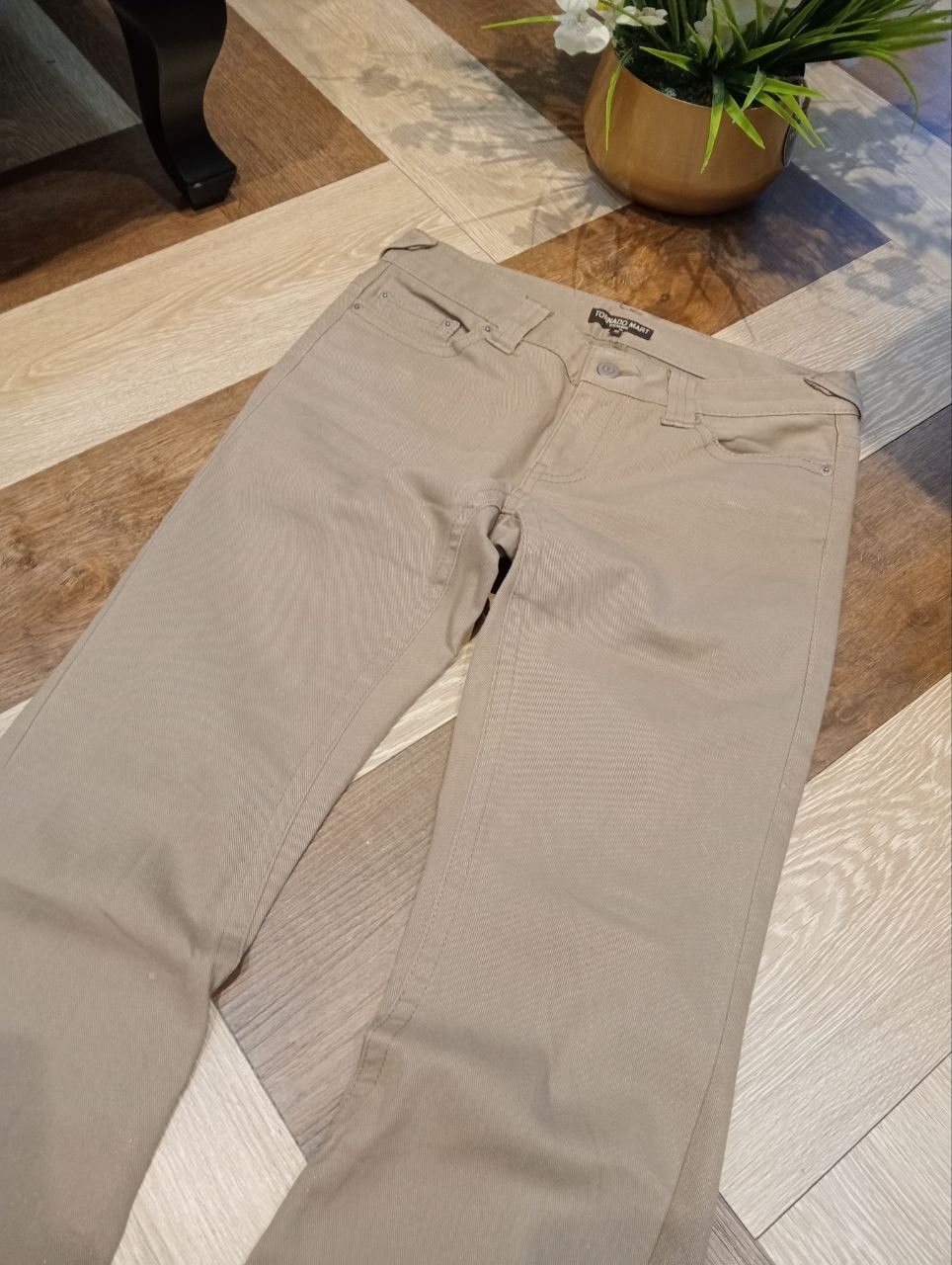 Tornado Mart TORNADO MART FEMME STRETCH FLARED PANTS Size 29" - 5 Thumbnail