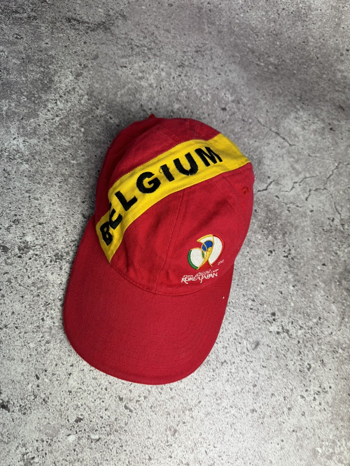 Japanese Brand × Vintage 2002 FIFA World Korea Japan Cap Hat Soccer Team Vintage Size ONE SIZE - 2 Thumbnail