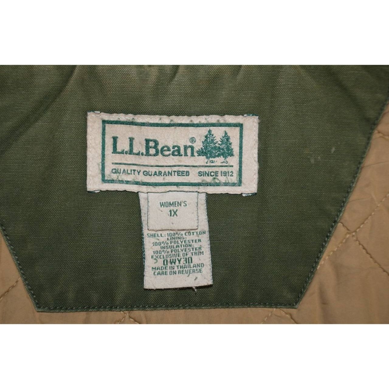 L.L. Bean Vintage LL Bean 1X Chore Jacket Barn Coat 0WY30 Quilted Size US XL / EU 56 / 4 - 3 Thumbnail