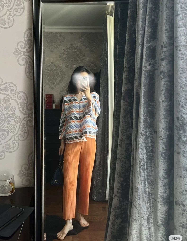 Issey Miyake issey miyake size:2 Orange trousers 2505-Nextarrow Size 42" / US 20 - 4 Thumbnail