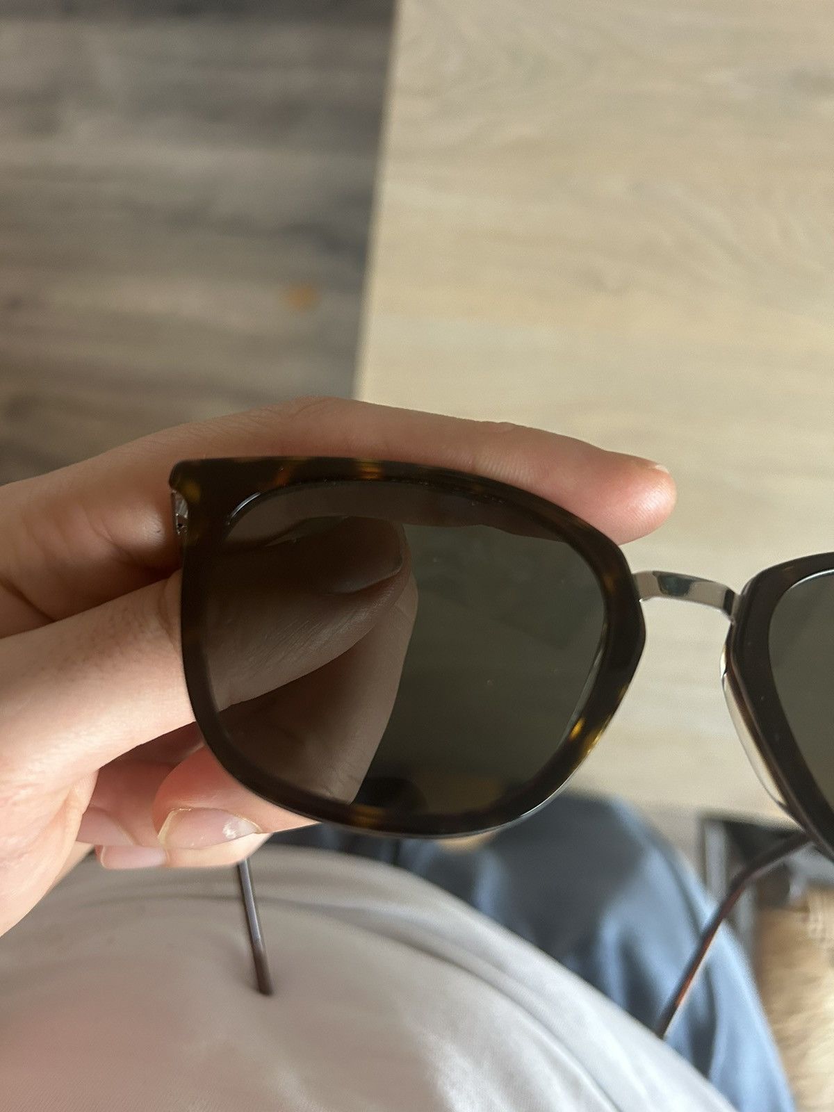 Saint Laurent Paris SL 375 004 Tortoise Sunglasses Size ONE SIZE - 7 Thumbnail