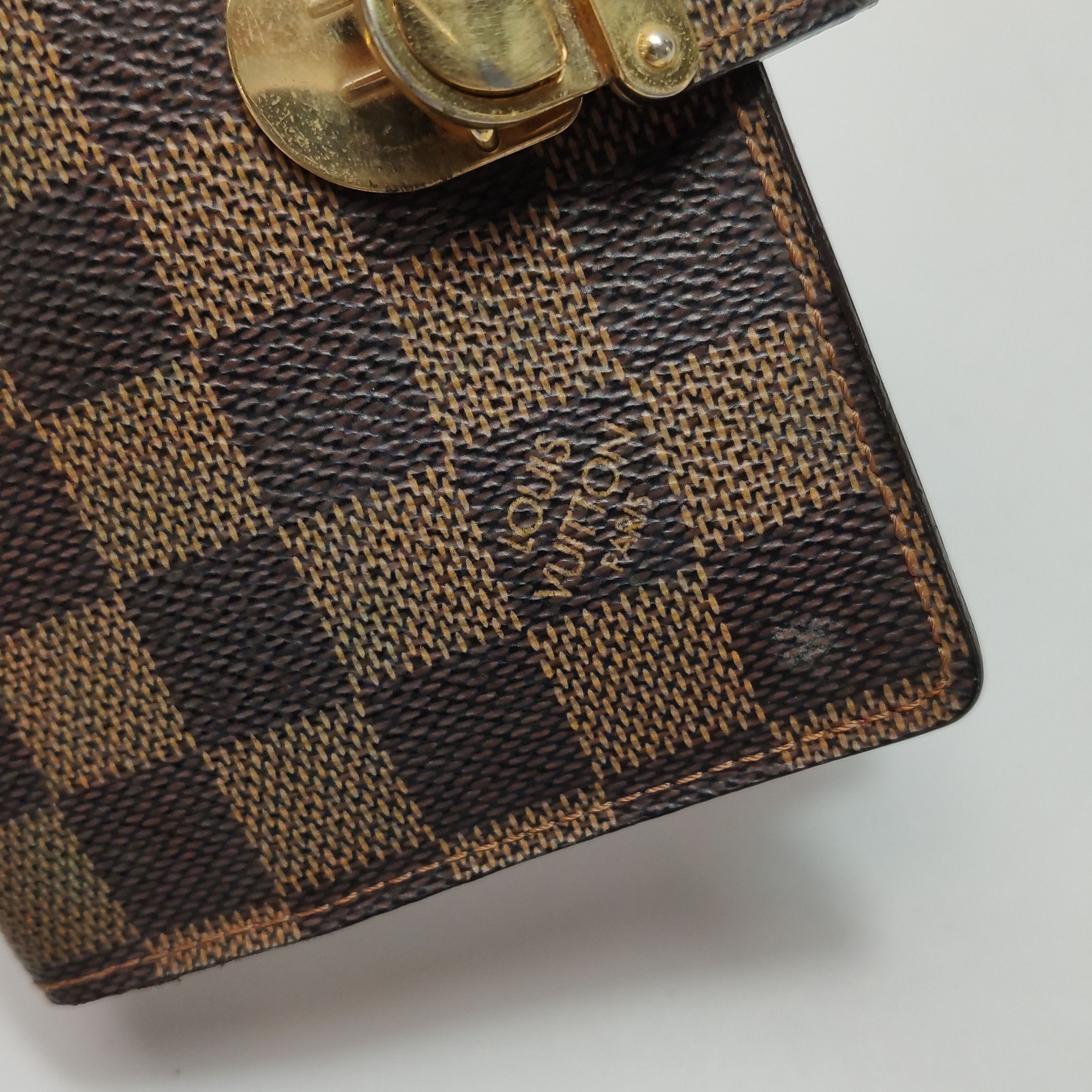 Louis Vuitton Louis Vuitton (LV) Checkerboard snap-button loose-leaf note Size ONE SIZE - 5 Thumbnail