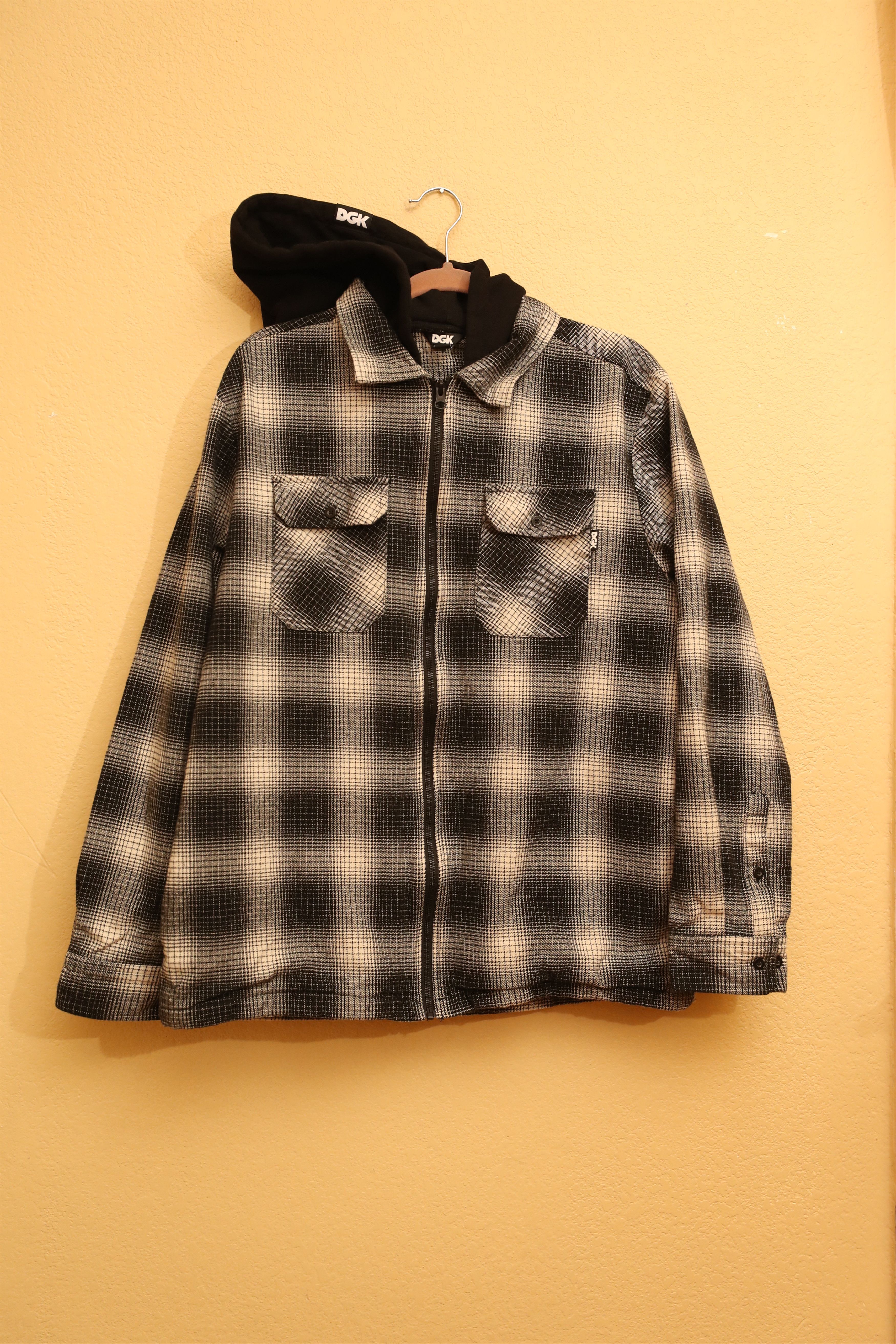 DGK DGK Smoke Flannel Shacket (XL) Size US XL / EU 56 / 4 - 1 Thumbnail