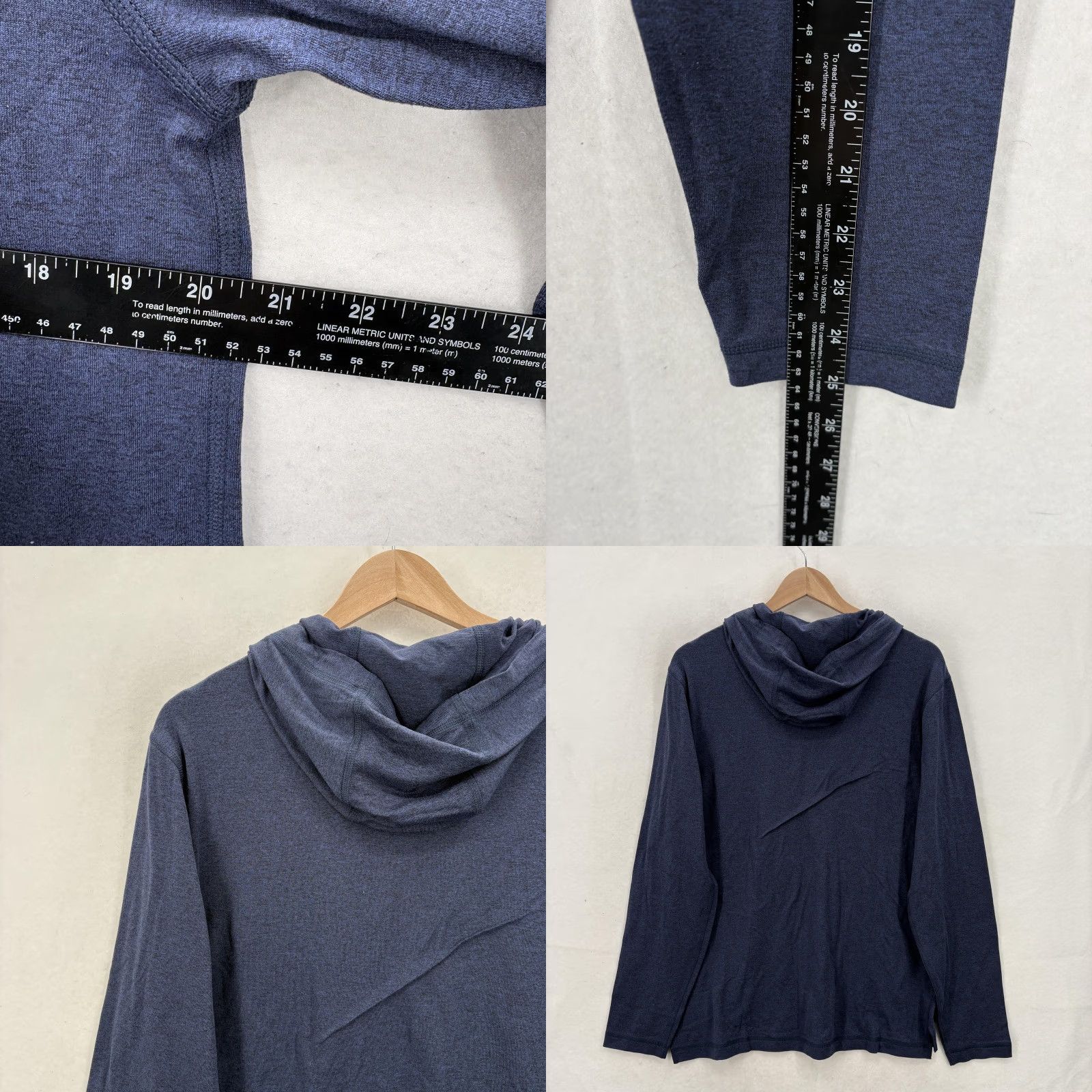 Vineyard Vines Vineyard Vines Hoodie Mens Small Blue OTG On-The-Go Lightweight Pullover Stretch Size US S / EU 44-46 / 1 - 8 Thumbnail