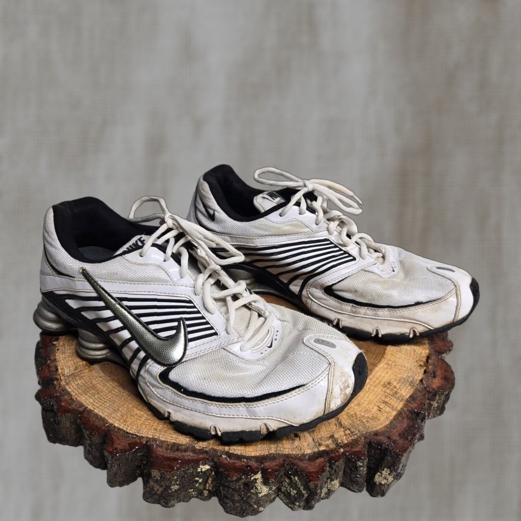 Nike Nike Shox Turbo Sneakers Mens Athletic Size 12 White Colorful Size US 12 / EU 45 - 1 Thumbnail