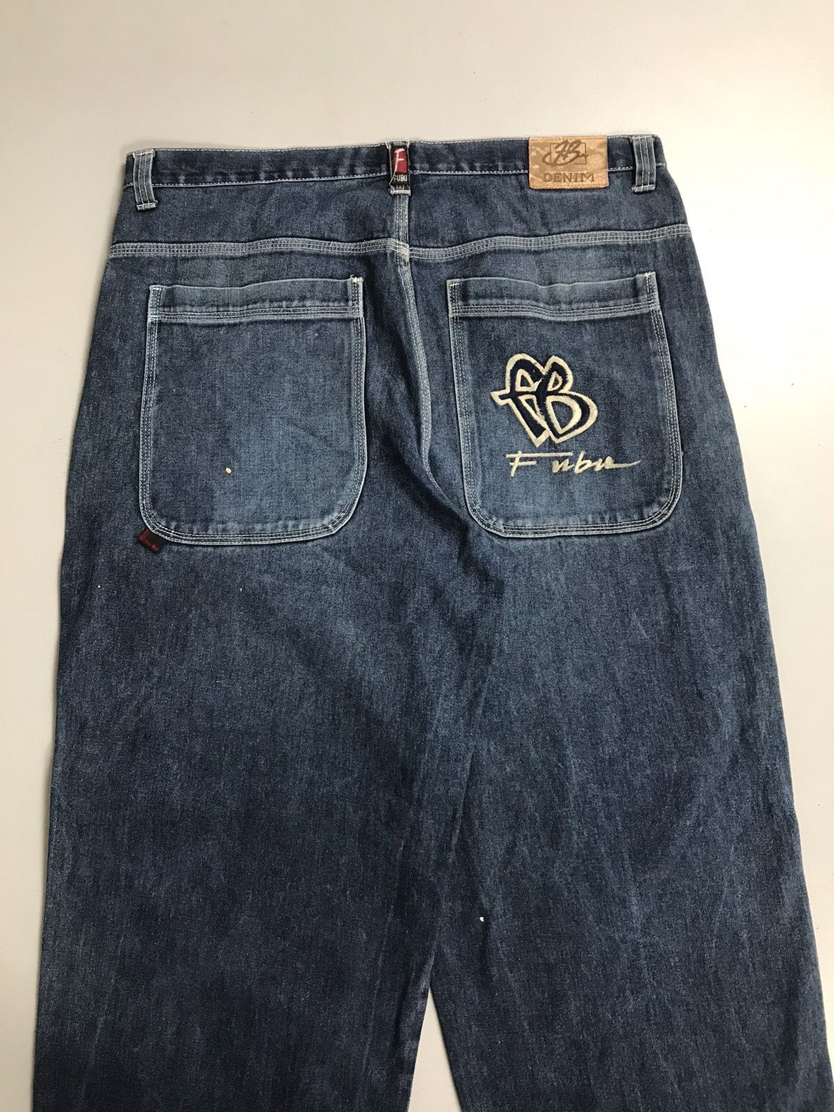 Fubu Vintage fubu embroidered baggy denim Size US 42 / EU 58 - 11 Thumbnail