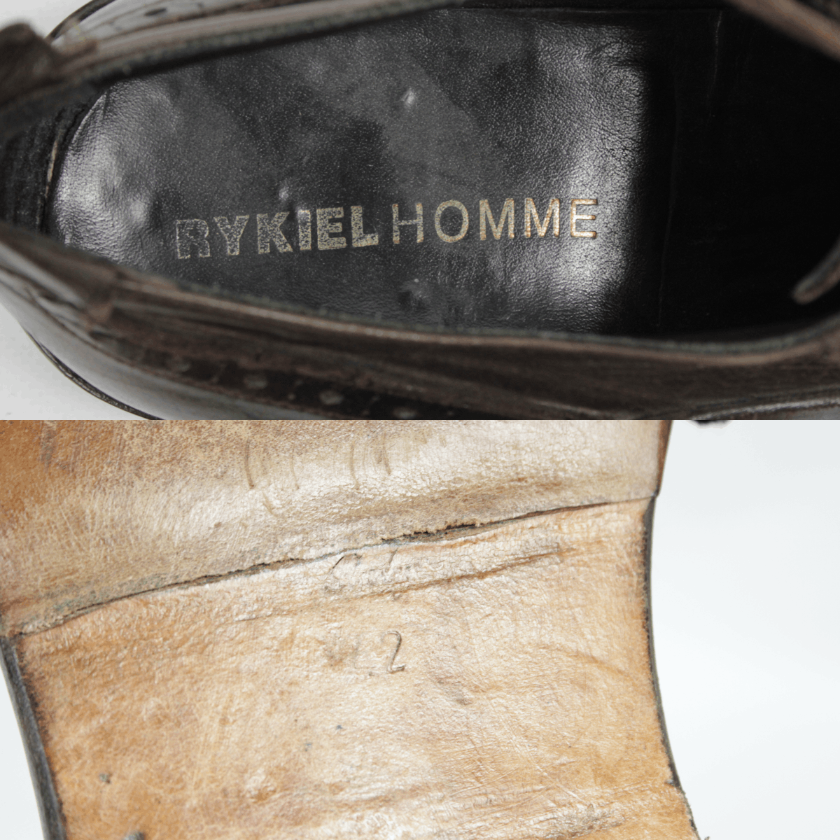 Sonia Rykiel Leather Grunge Brogue Size US 9 / EU 42 - 14 Thumbnail