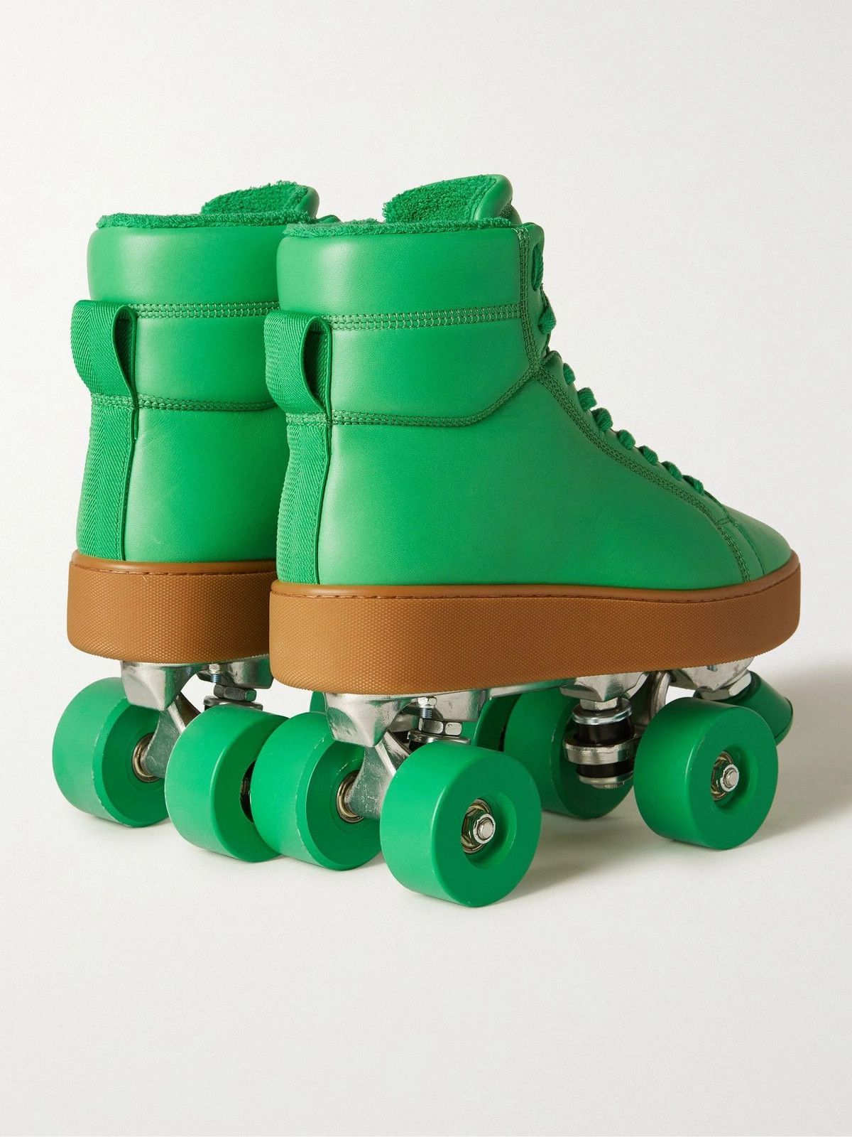 Bottega Veneta o1y0526 Ankle Boots in Green Size US 8 / EU 41 - 3 Thumbnail