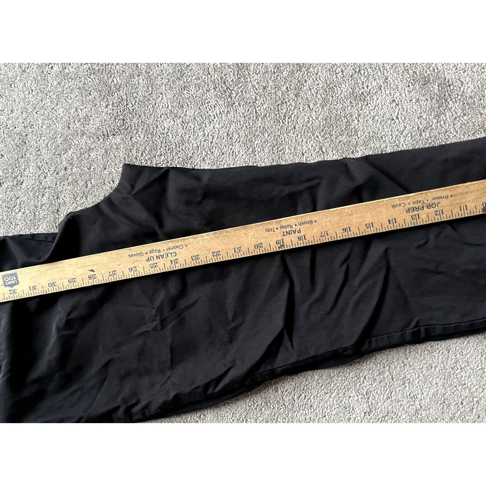 Vintage Chicos Pants Women's 3P(16P) Black Solid Pull On Stretch Pockets Size 38" / US 16 / IT 52 - 6 Thumbnail