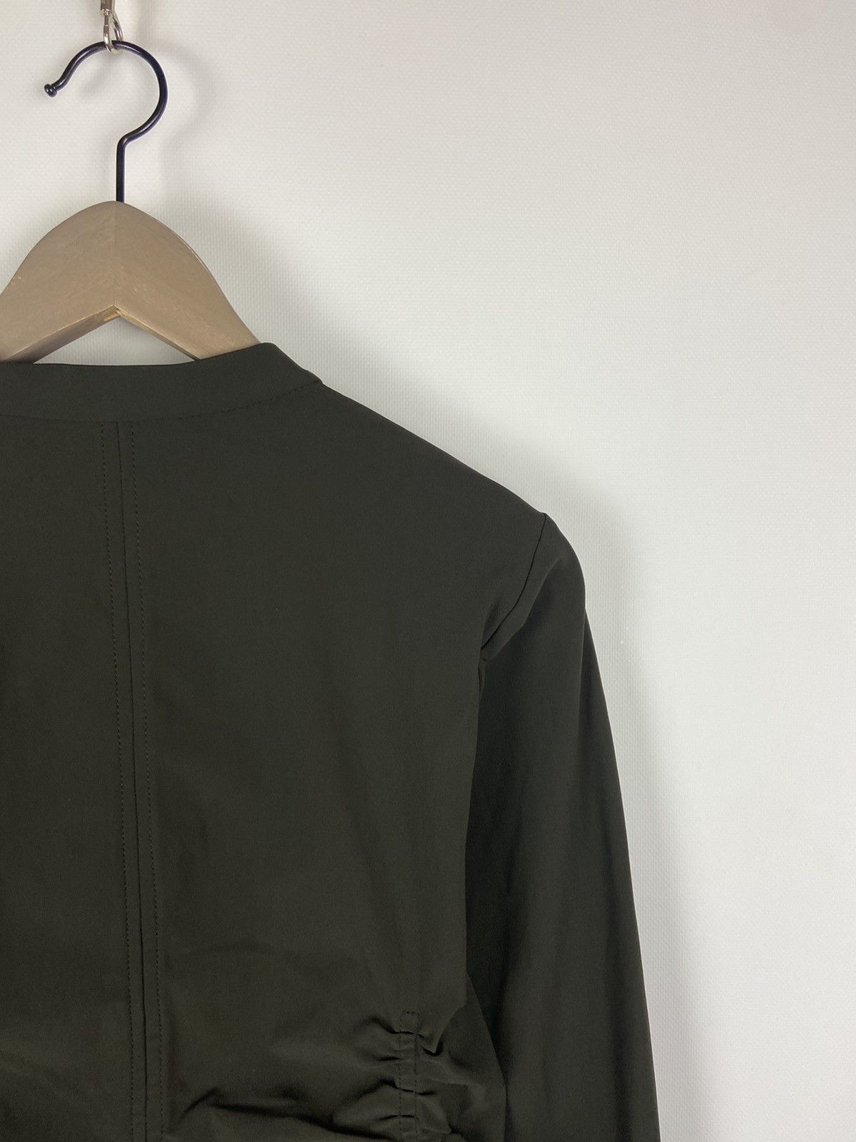Designer × Marithe + Francois Girbaud Marithe Francois Girbaund Avant-Garde Khaki Zip Jacket Size M / US 6-8 / IT 42-44 - 18 Thumbnail