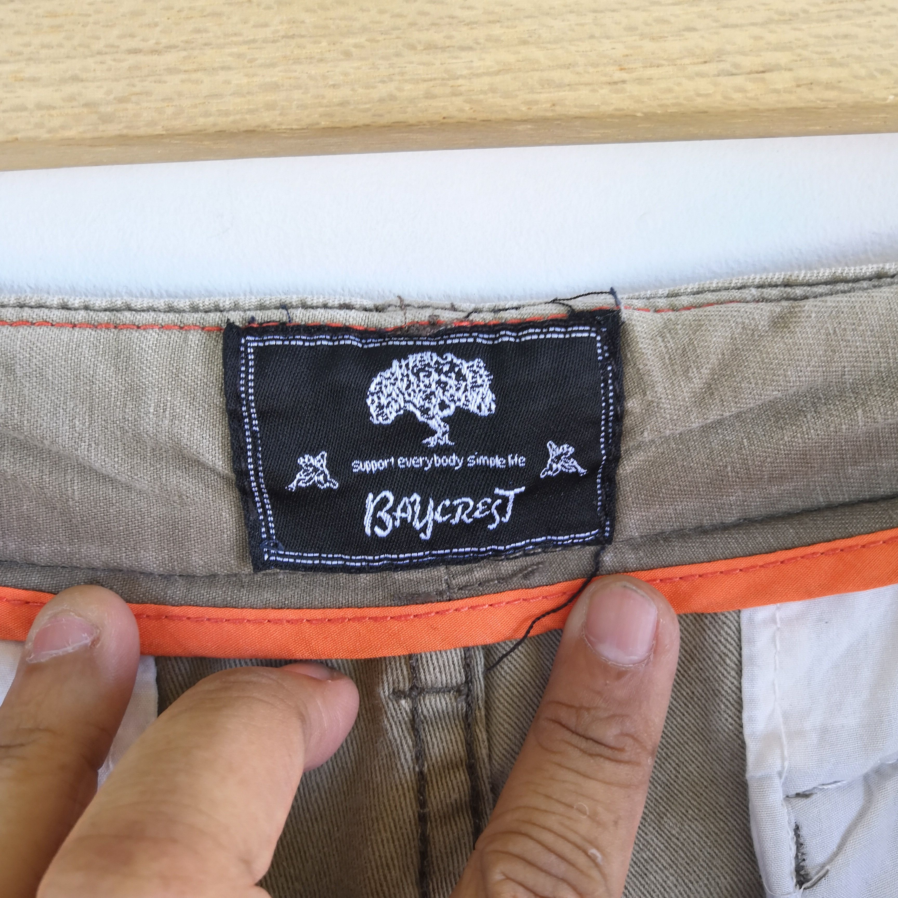 Japanese Brand Bay Crest Japanese Cargo Pants Bondage Multi Pocket Pants Size US 30 / EU 46 - 6 Thumbnail