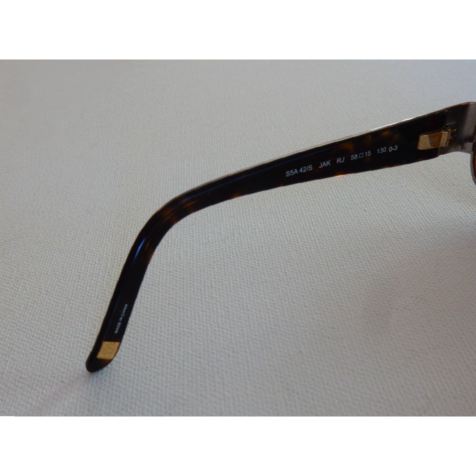 Saks Fifth Avenue Saks Fifth Ave Sunglasses Frames Only Brown Women 58-15 130 S5A JAK RJ 58[]15 130 Size Frames Included Size ONE SIZE - 5 Thumbnail