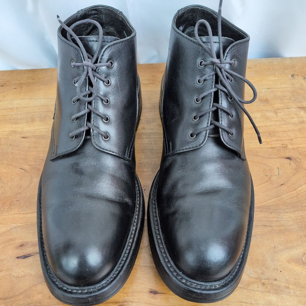 Premiata Premiata Chunky Black Leather Ankle Boots UK 10 Size US 11 / EU 44 - 8 Thumbnail
