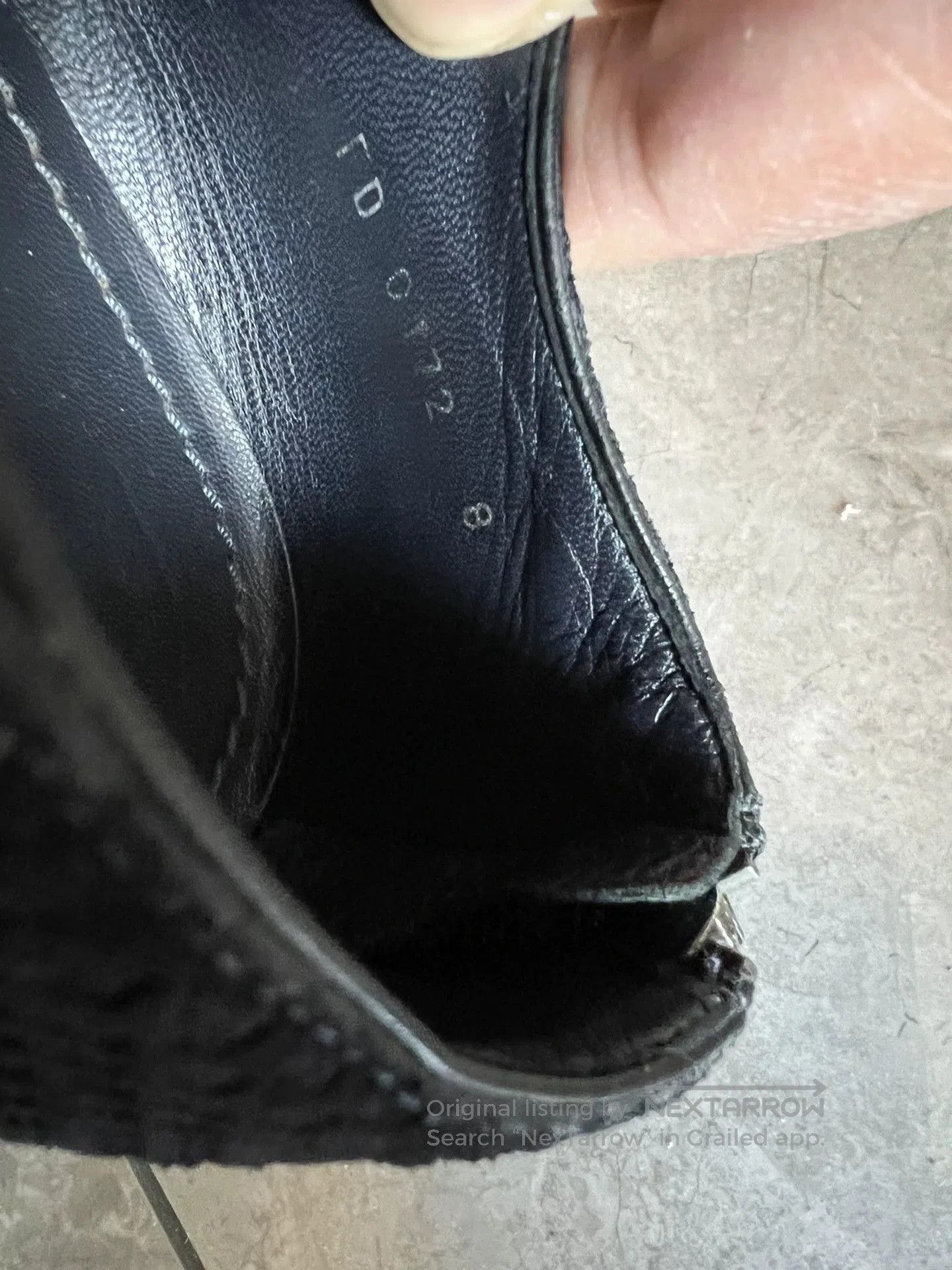 Louis Vuitton Louis Vuitton Men's Leather Shoes. Size US 8 / EU 41 - 8 Thumbnail