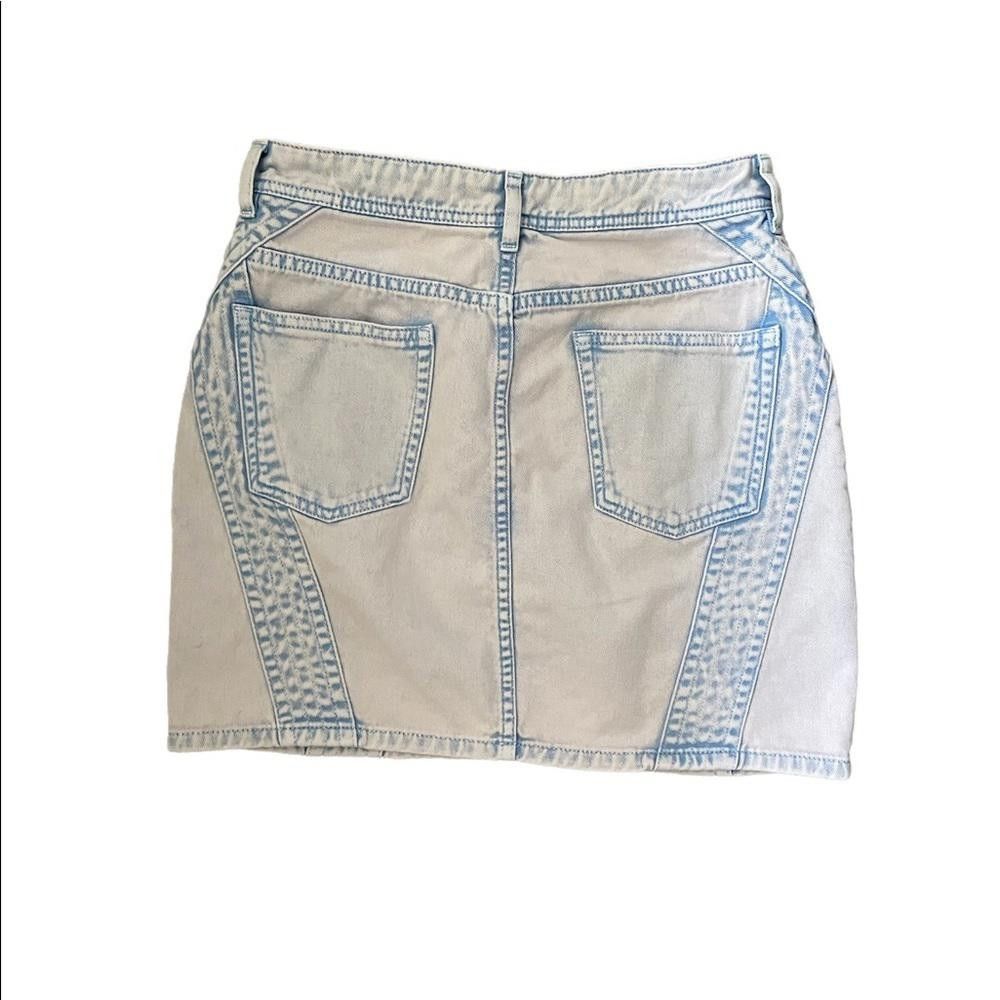 Iro Iro Paris Jaliska Denim Mini Skirt Blue Size FR38 /US 6 Size 28" / US 6 / IT 42 - 7 Thumbnail