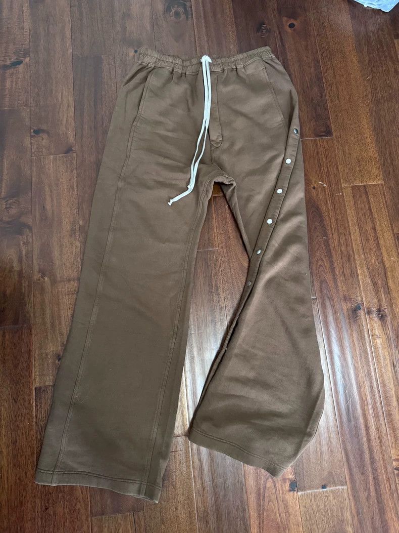 Rick Owens Drkshdw Cotton Snap Pants