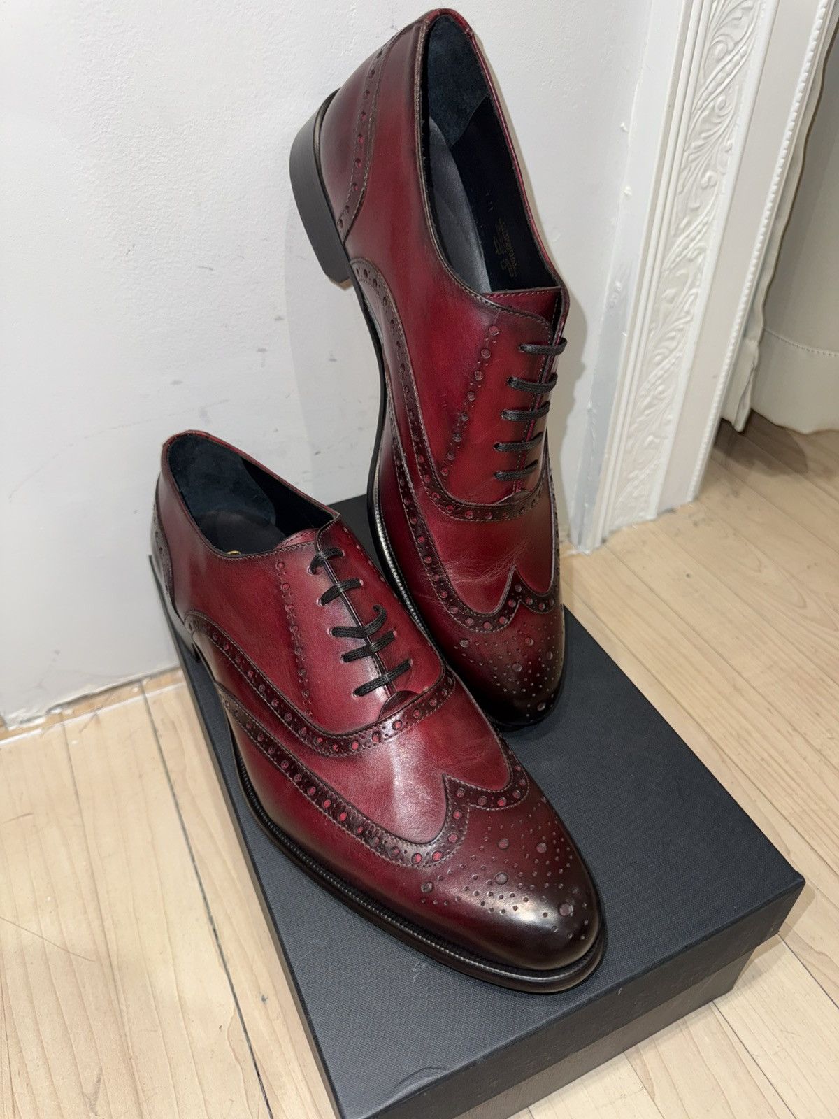 Paul Evans Paul Evans | West II Wingtip Oxford Size US 11 / EU 44 - 6 Thumbnail