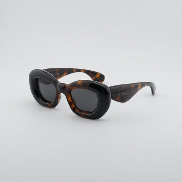 Loewe Loewe LW40117I 52A Sunglasses Dark Havana/Black Cat Eye Size ONE SIZE - 1 Thumbnail