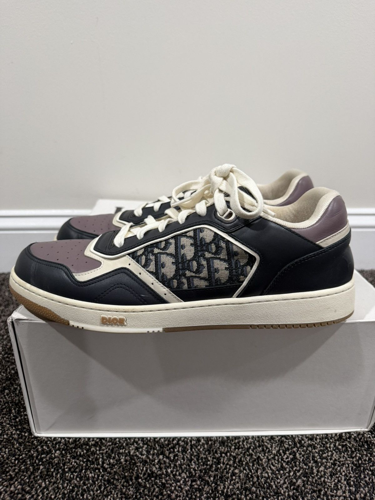 Dior Dior x Kim Jones B27 Uptown Oblique Low-Top Sneakers Size US 13 / EU 46 - 4 Thumbnail