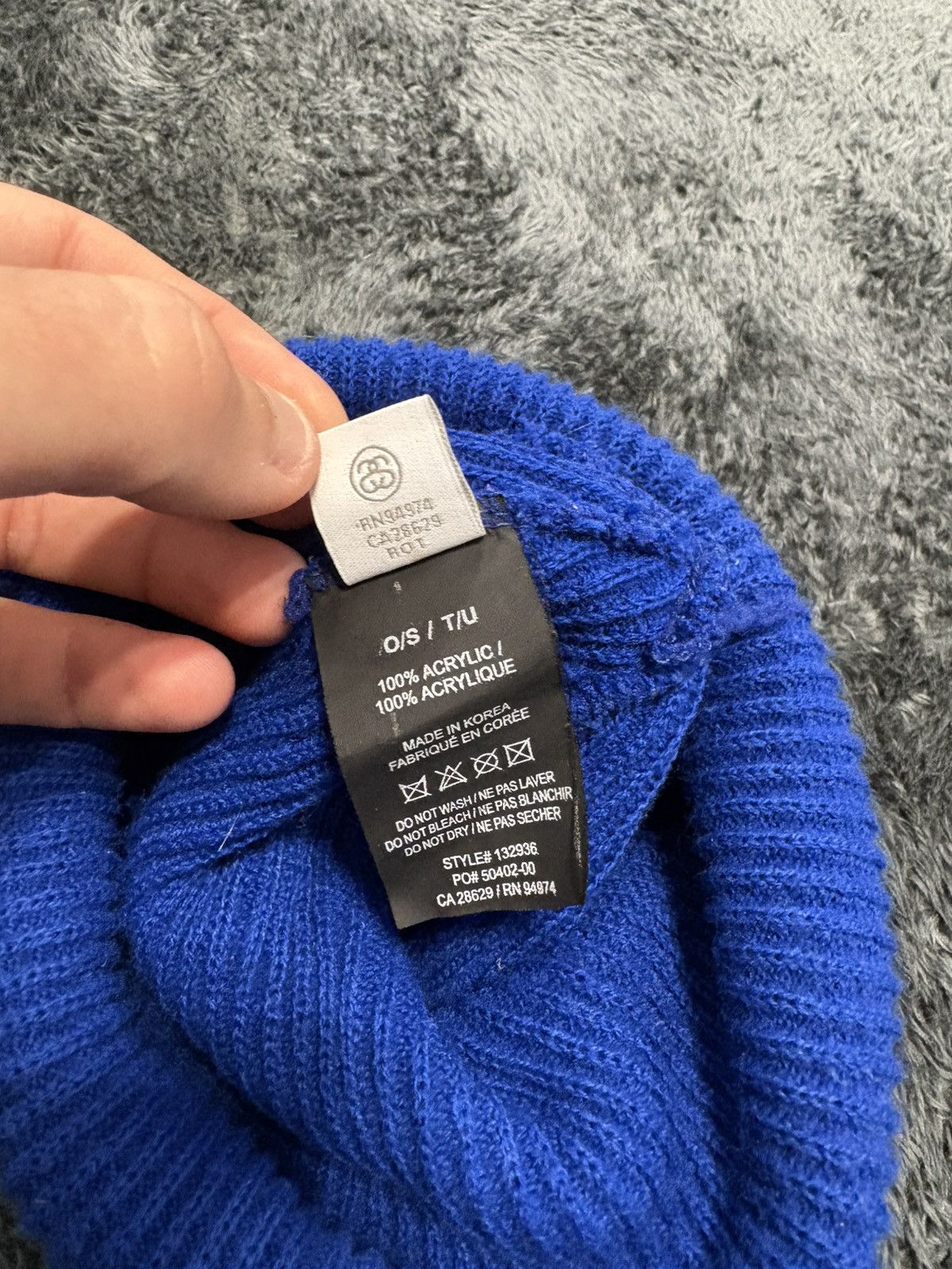 Stussy Stussy Beanie Knitted Hat Size ONE SIZE - 4 Thumbnail