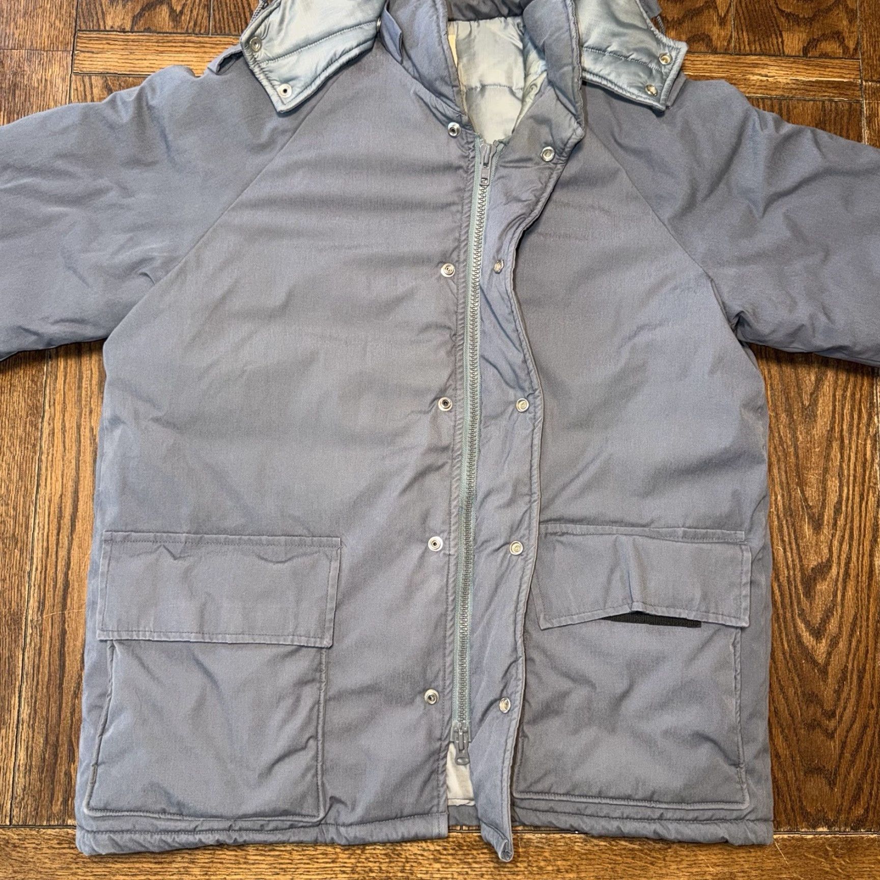 Vintage VINTAGE National Letter Carrier Parka Jacket Mail Postal XL Blue 80s Winter Mens Regular Jacket Size US XL / EU 56 / 4 - 2 Thumbnail